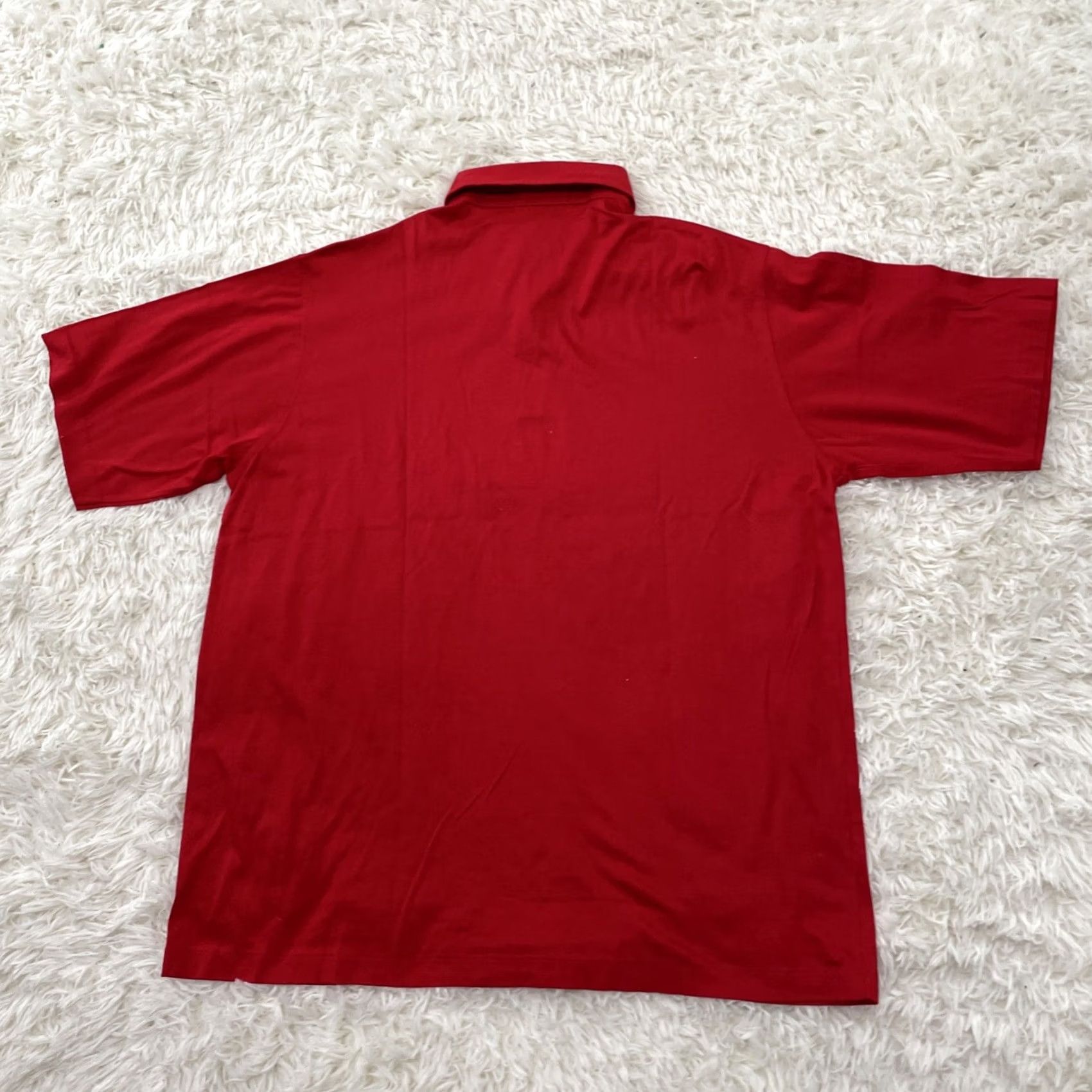 Vintage CROSS CREEK Red Polo Shirt Men L Vintage 90s Classic Preppy Golf Retro Shirt Size US L / EU 52-54 / 3 - 2 Thumbnail