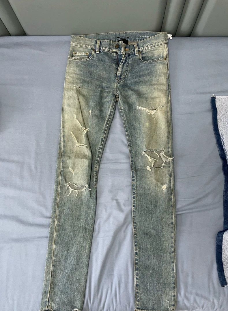 saint laurent paris 2013 ジーンズ　デニム　w28 saint laurent paris 2013 ジーンズ デニム w28 - メルカリ