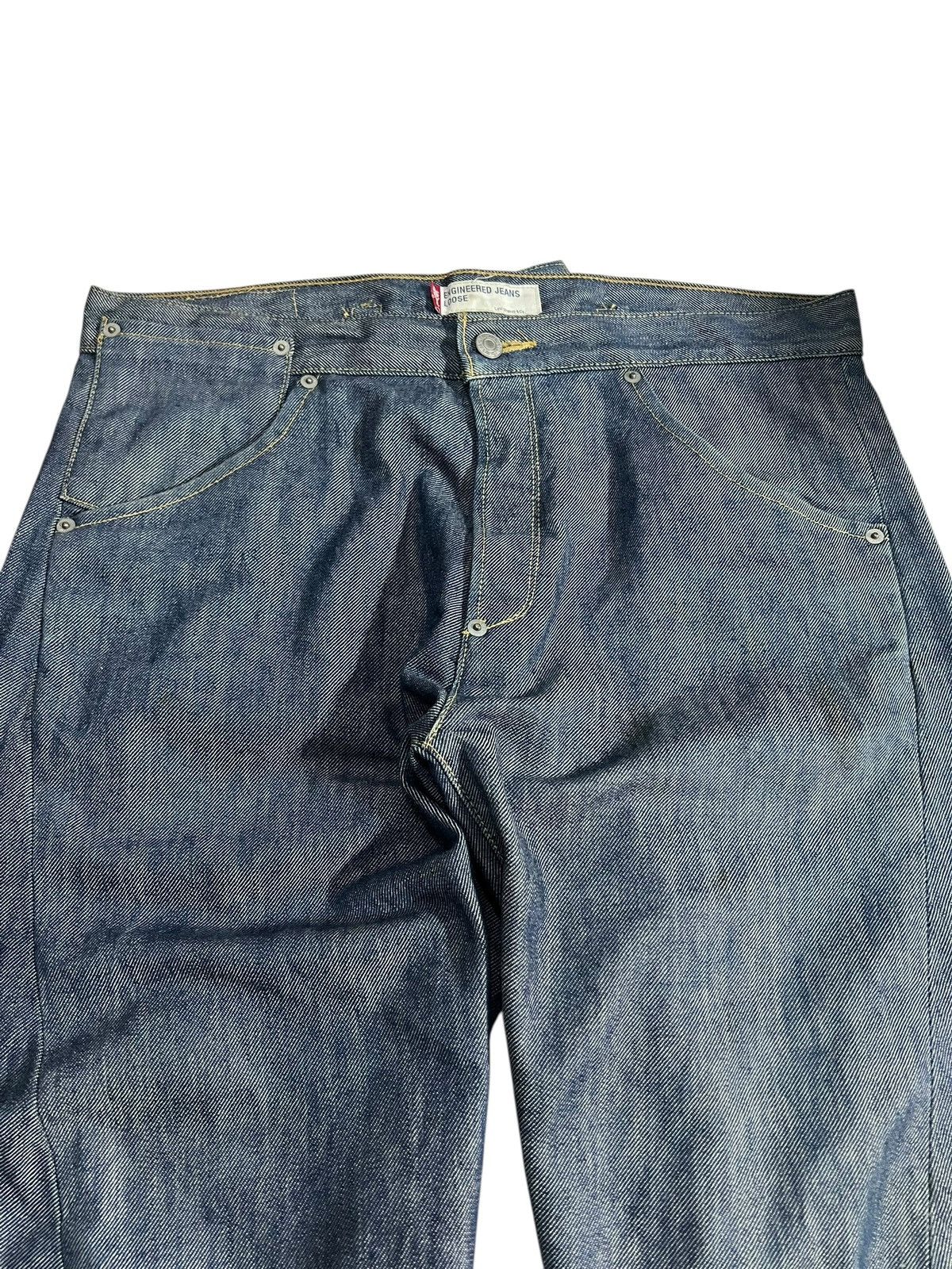 Levi's Vintage Levis Engineered Backle Back Jean Size US 35 - 3 Thumbnail