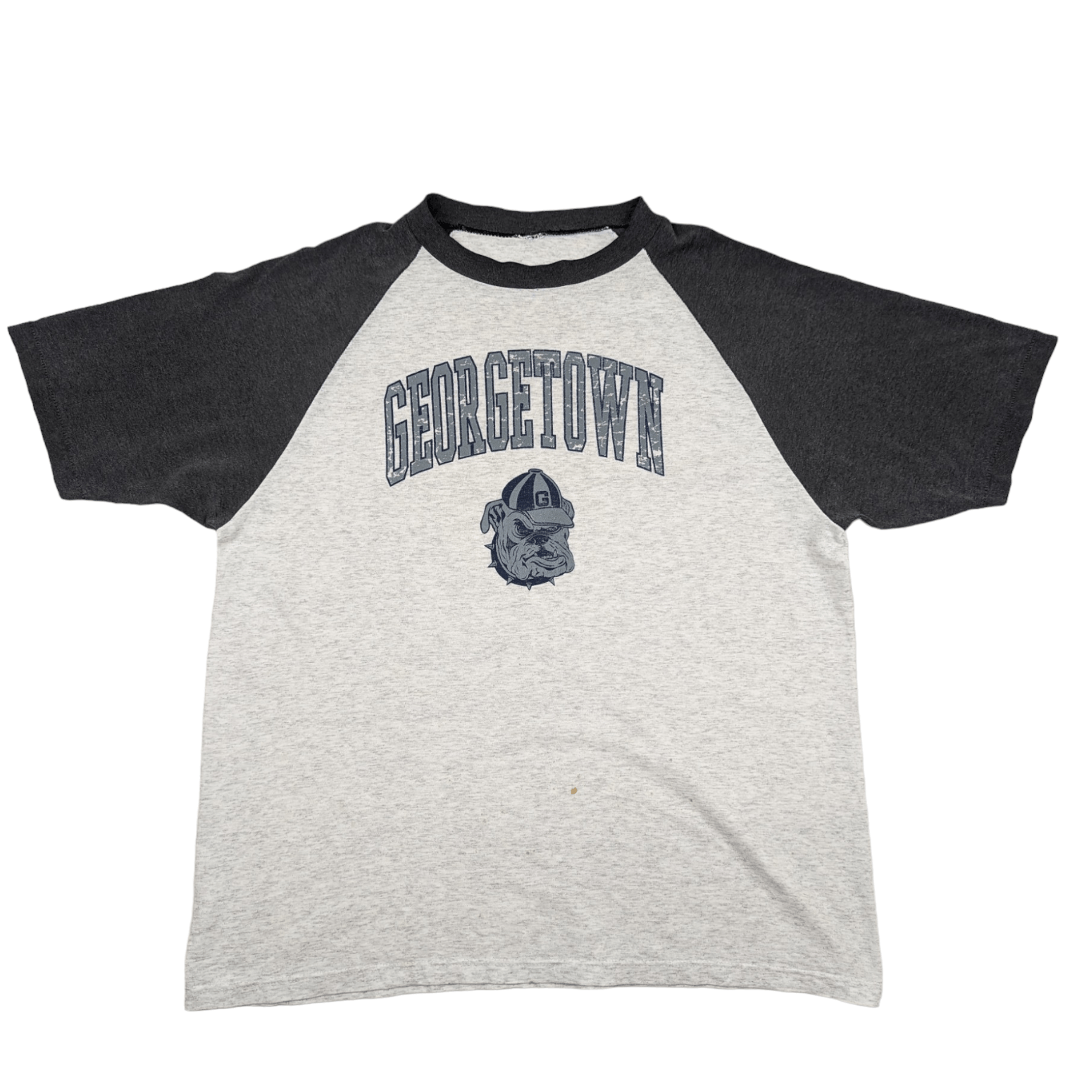 NFL Vintage 90's GEORGETOWN HOYAS American Football T-Shirt Size US XL / EU 56 / 4 - 2 Thumbnail