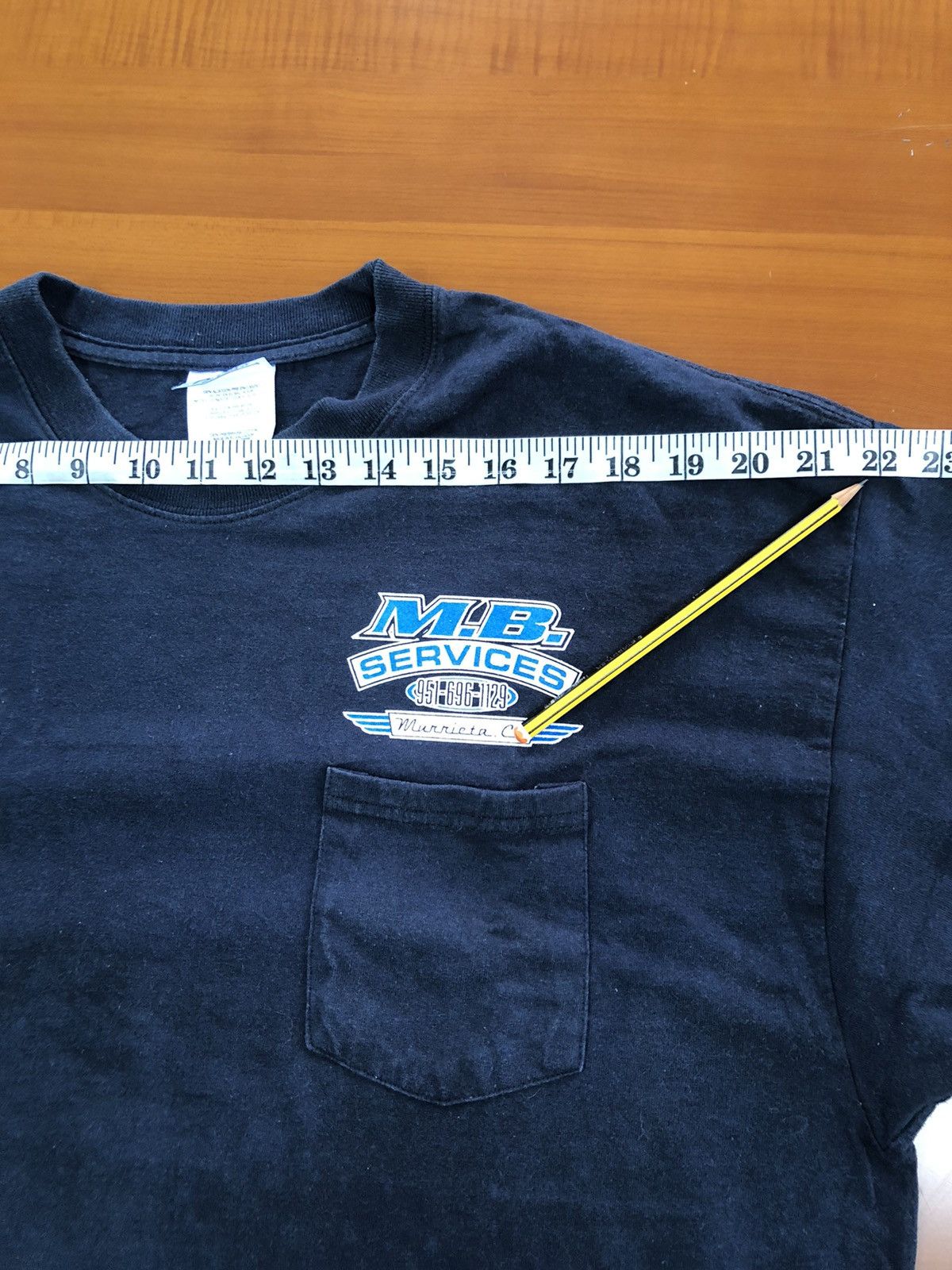 Port Authority Port & Company M.B Services T-Shirt Size US L / EU 52-54 / 3 - 17 Thumbnail