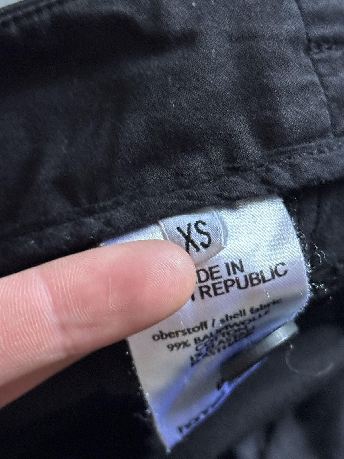 hannes roether Hannes Roether XS pants trousers casual chinos avantgarde Size 24" / US 00 / IT 34 - 9 Thumbnail