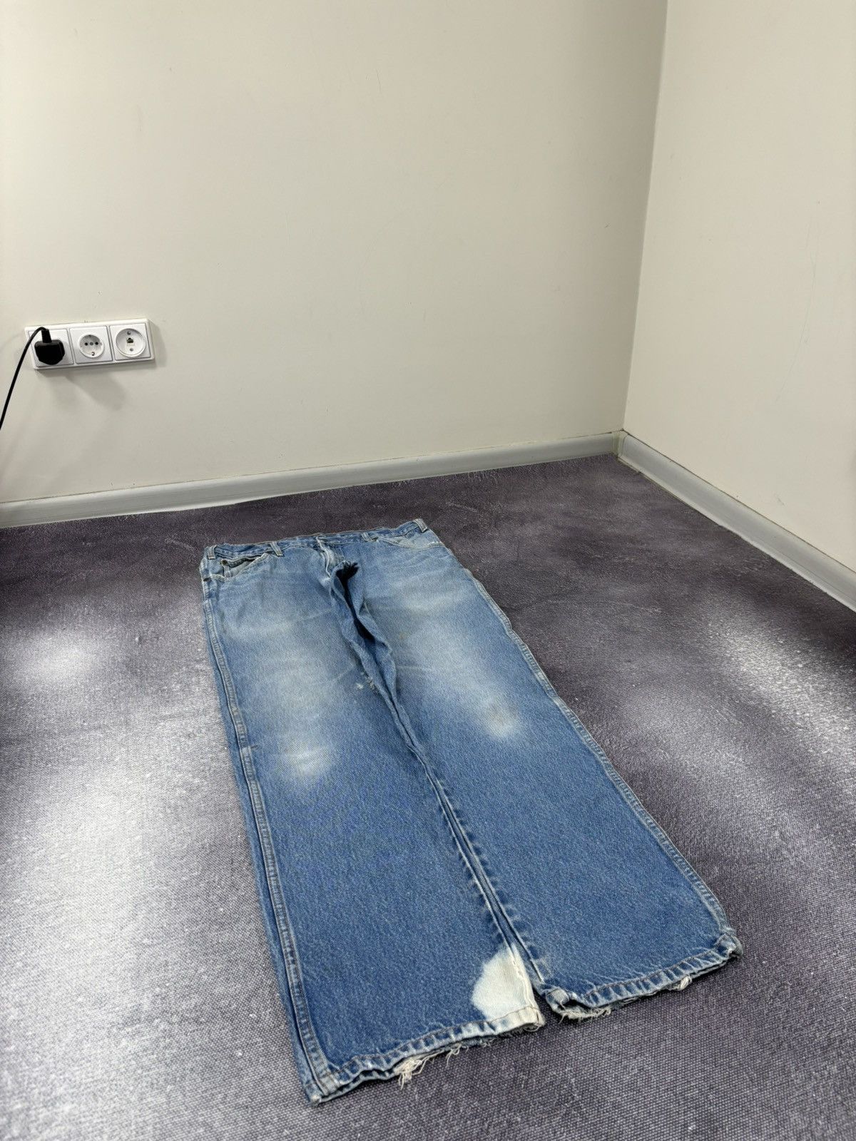 Dickies Vintage Dickies Regular Fit Y2K Faded Blue Work Denim Jeans Size US 36 / EU 52 - 10 Thumbnail