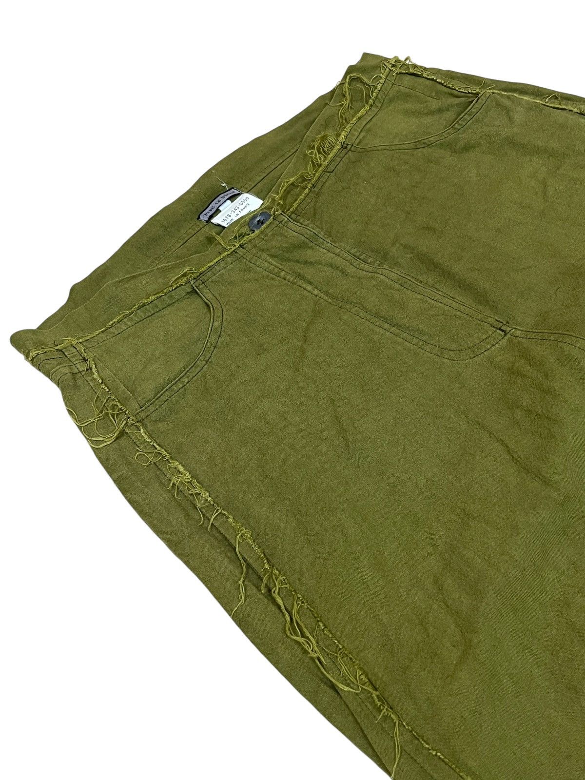 Marc Le Bihan MARC LE BIHAN GREEN OLIVE MADE IN FRANCE PANT Size US 30 / EU 46 - 7 Thumbnail