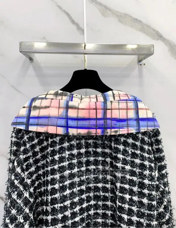 Chanel Chanel Colorful Cotton Blend Women's Jacket . Size S / US 4 / IT 40 - 4 Thumbnail