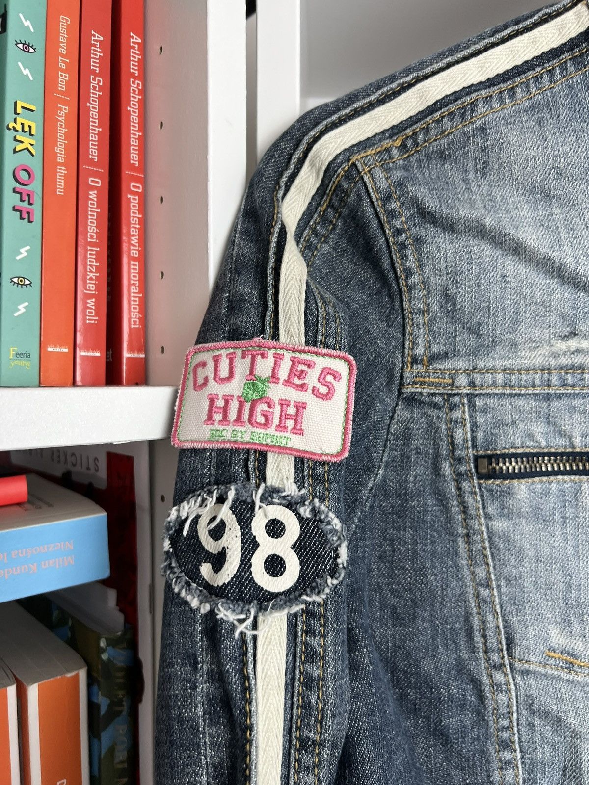 grunge fur archive denim y2k jacket ジャケット・アウター