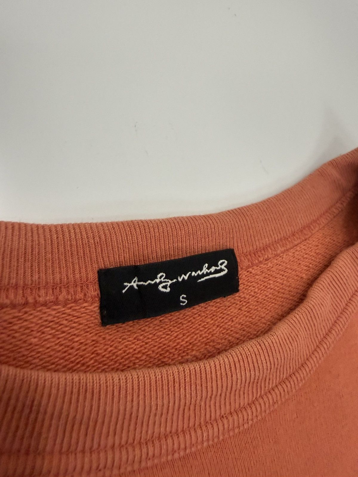 Andy Warhol × Uniqlo 🔥 Uniqlo x Andy Warhol Art Distressed Orange Sweatshirt - S Size US S / EU 44-46 / 1 - 5 Thumbnail