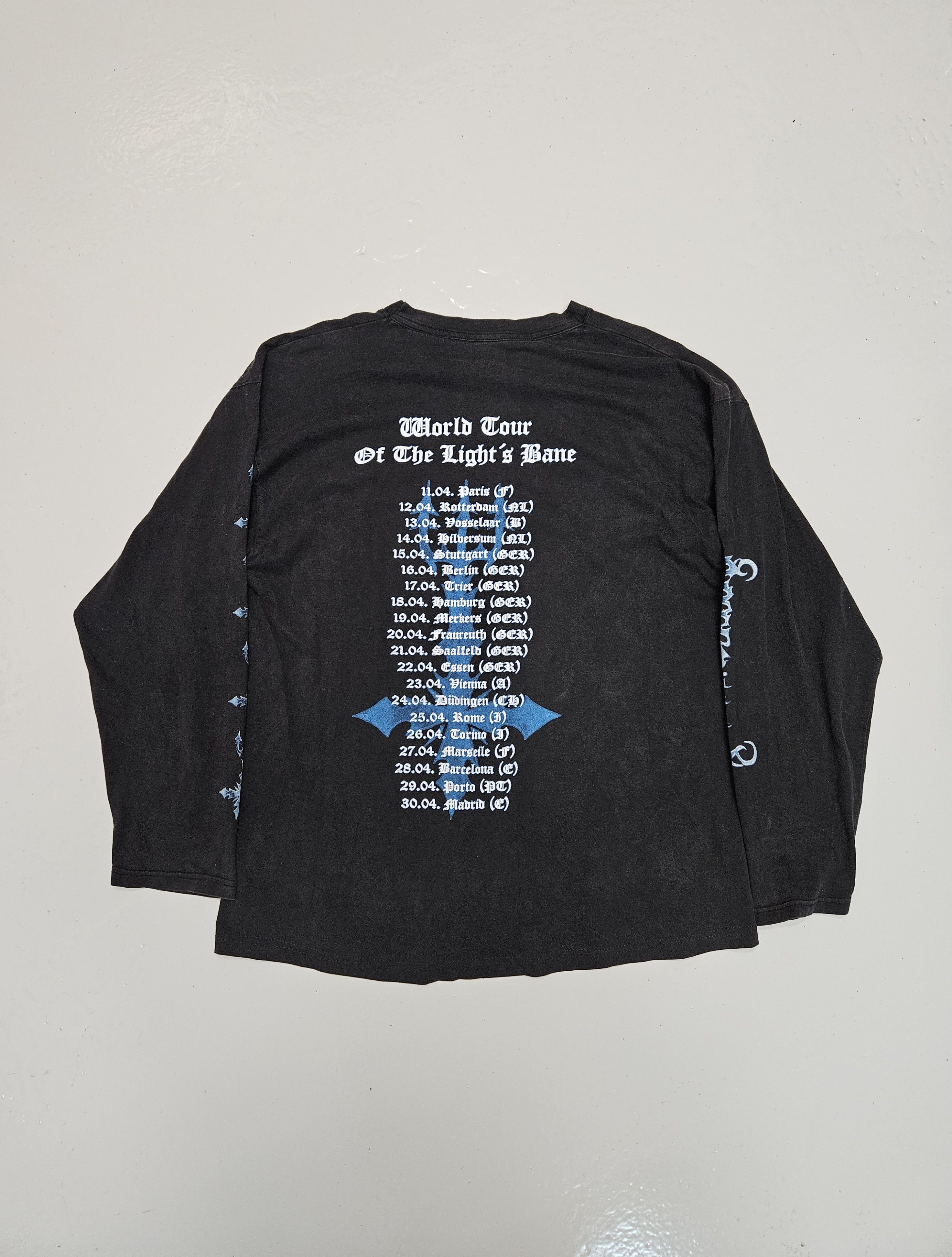 Vintage 1996 Dissection world tour of the light's bane longsleeve Size US L / EU 52-54 / 3 - 2 Thumbnail