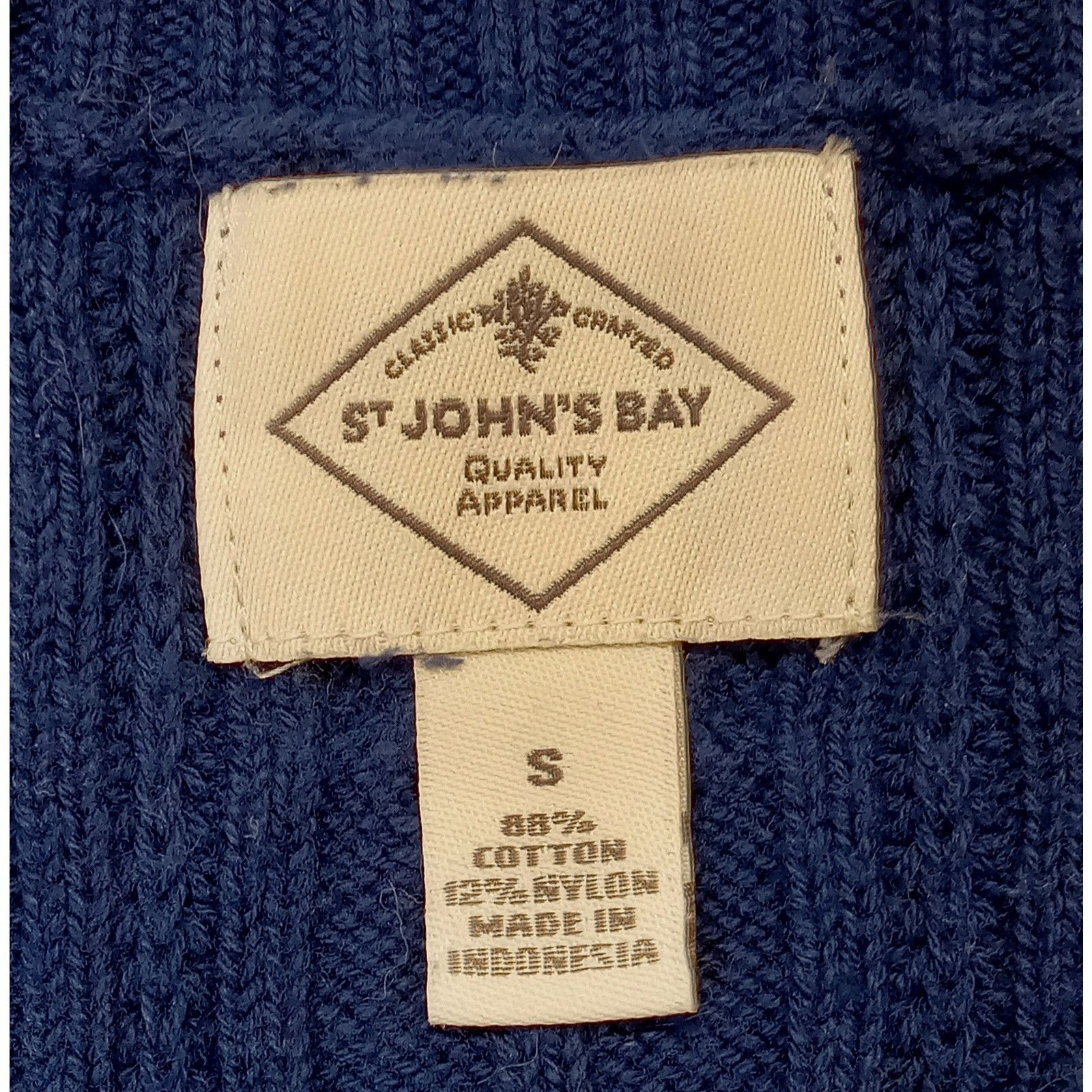 St. Johns Bay St.John's Bay Sweater S Women's Short Sleeve Pullover Blue Size S / US 4 / IT 40 - 3 Thumbnail