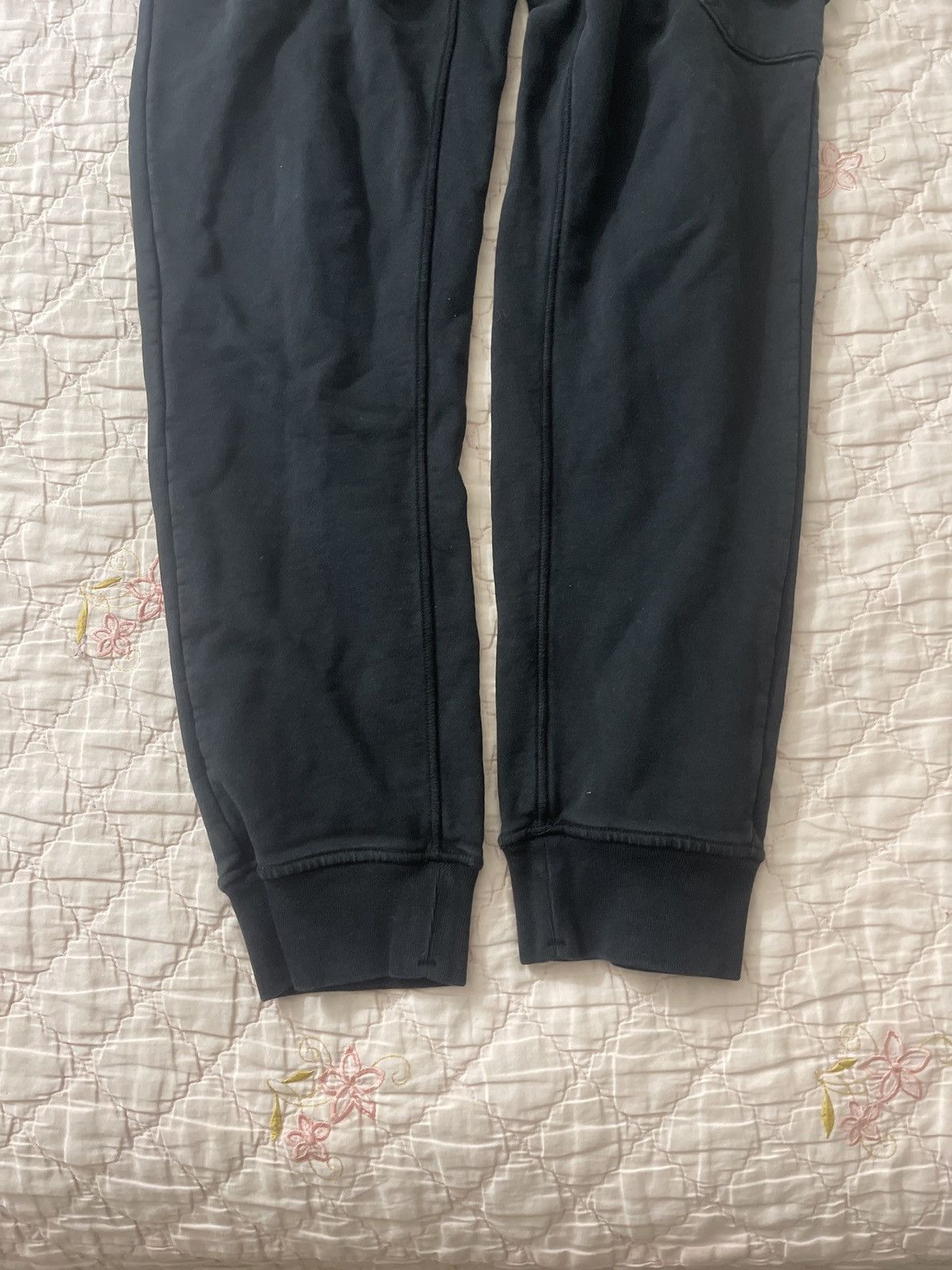 Stone Island × Vintage Stone Island Black Sweatpants Size US 31 - 3 Thumbnail