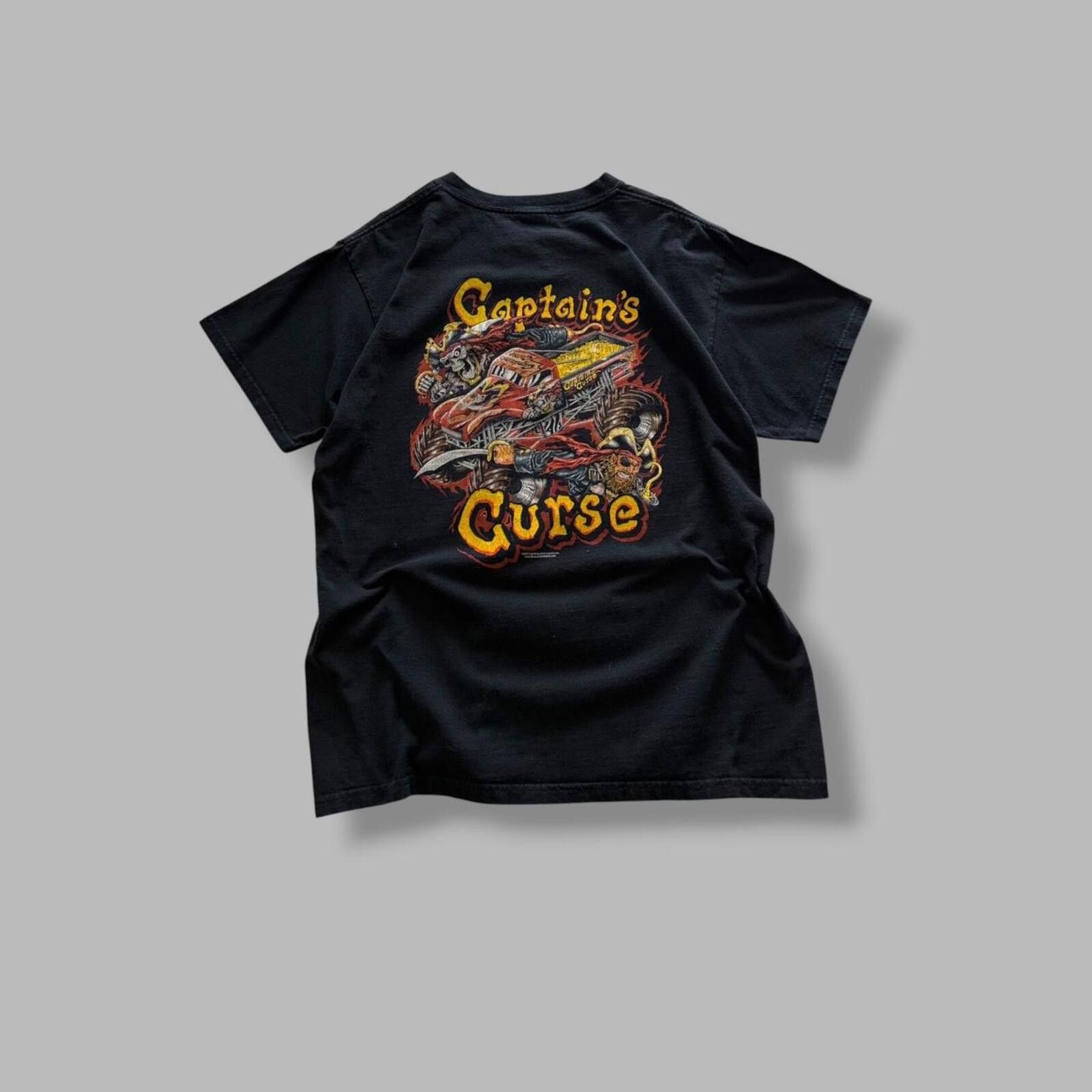 Vintage 2007 Captains Cruse Monster Jam Tee Size US L / EU 52-54 / 3 - 1 Thumbnail