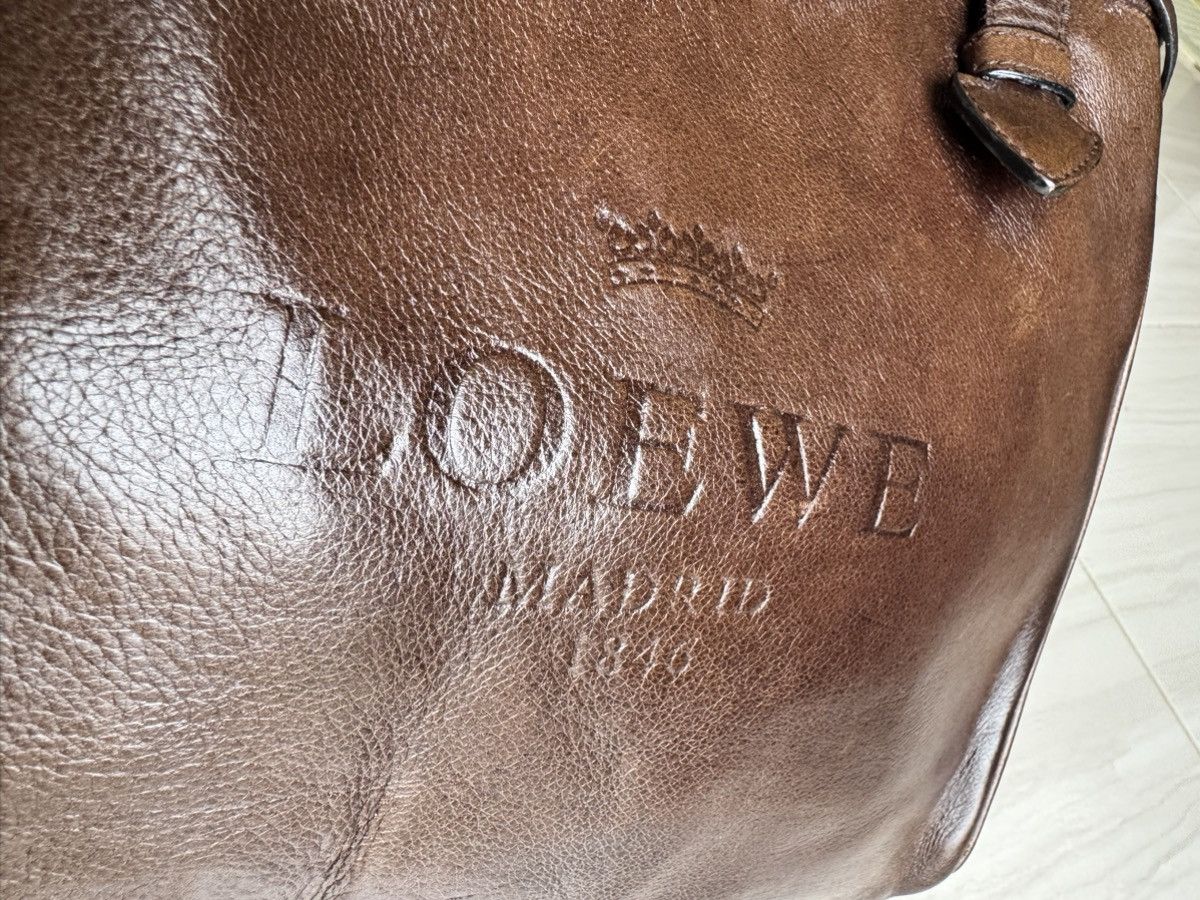 Loewe Loewe Heritage Leather Tote Bag Size ONE SIZE - 6 Thumbnail