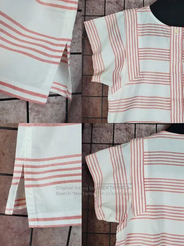 Dior Dior Pink Striped Cotton Short Sleeve T. Size S / US 4 / IT 40 - 5 Thumbnail