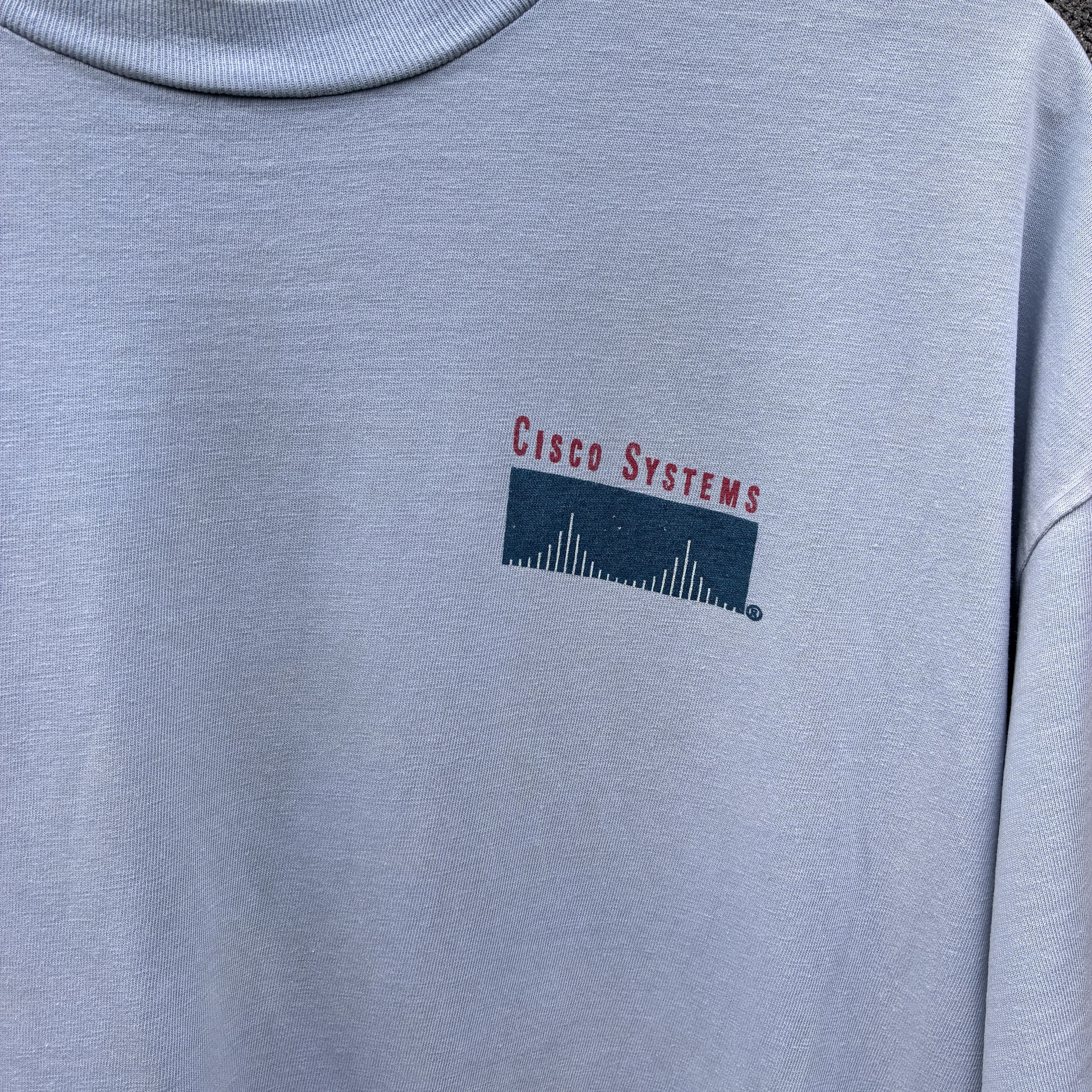Vintage Cisco Incident Product Security Response Team Tech T Shirt Size US XL / EU 56 / 4 - 4 Thumbnail