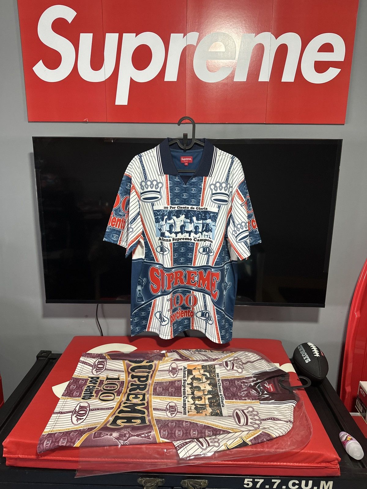 Supreme Supreme por ciento jersey Size US M / EU 48-50 / 2 - 1 Thumbnail