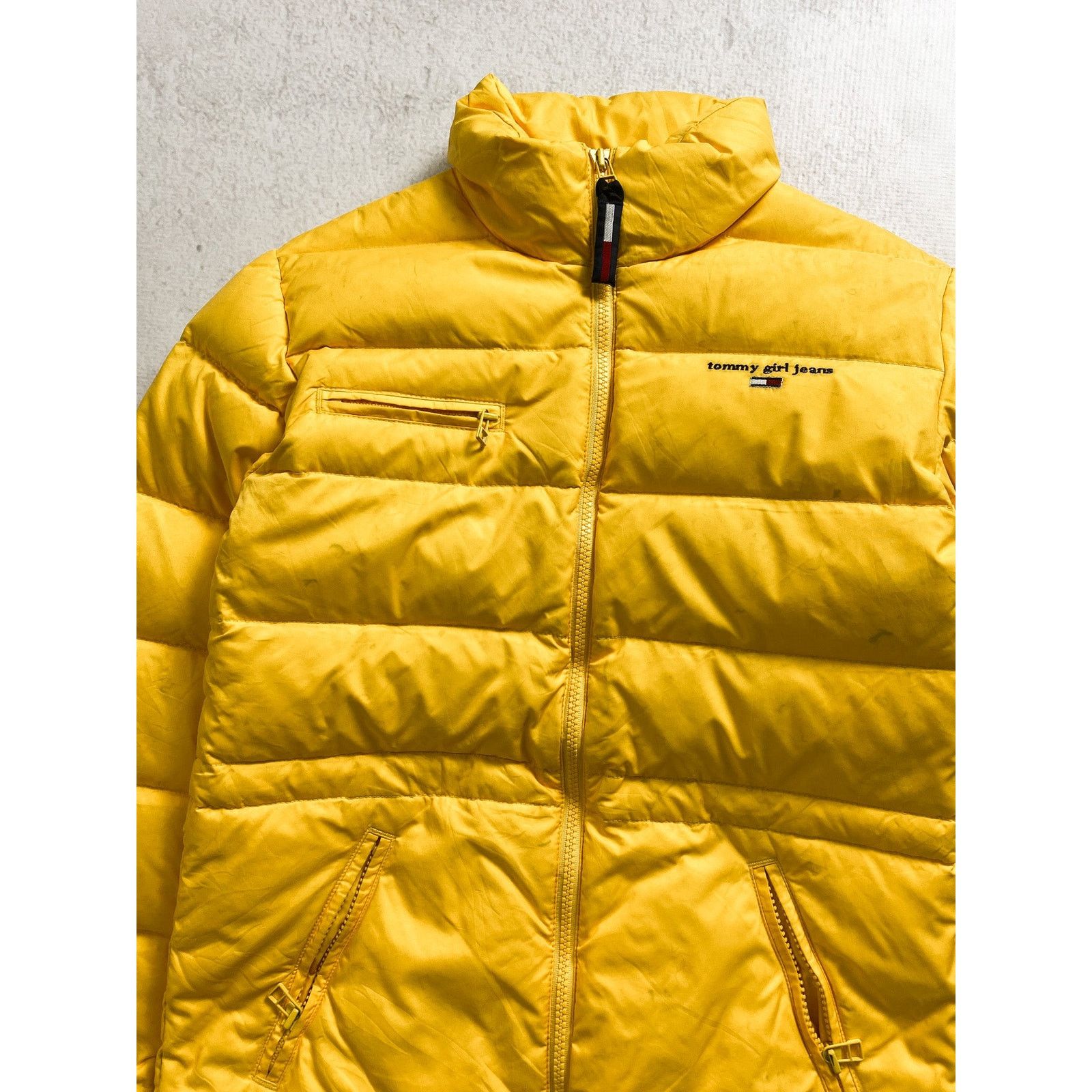 Tommy Hilfiger Vintage 00s Tommy Hilfiger Yellow Jacket - Women's Small Size S / US 4 / IT 40 - 3 Thumbnail