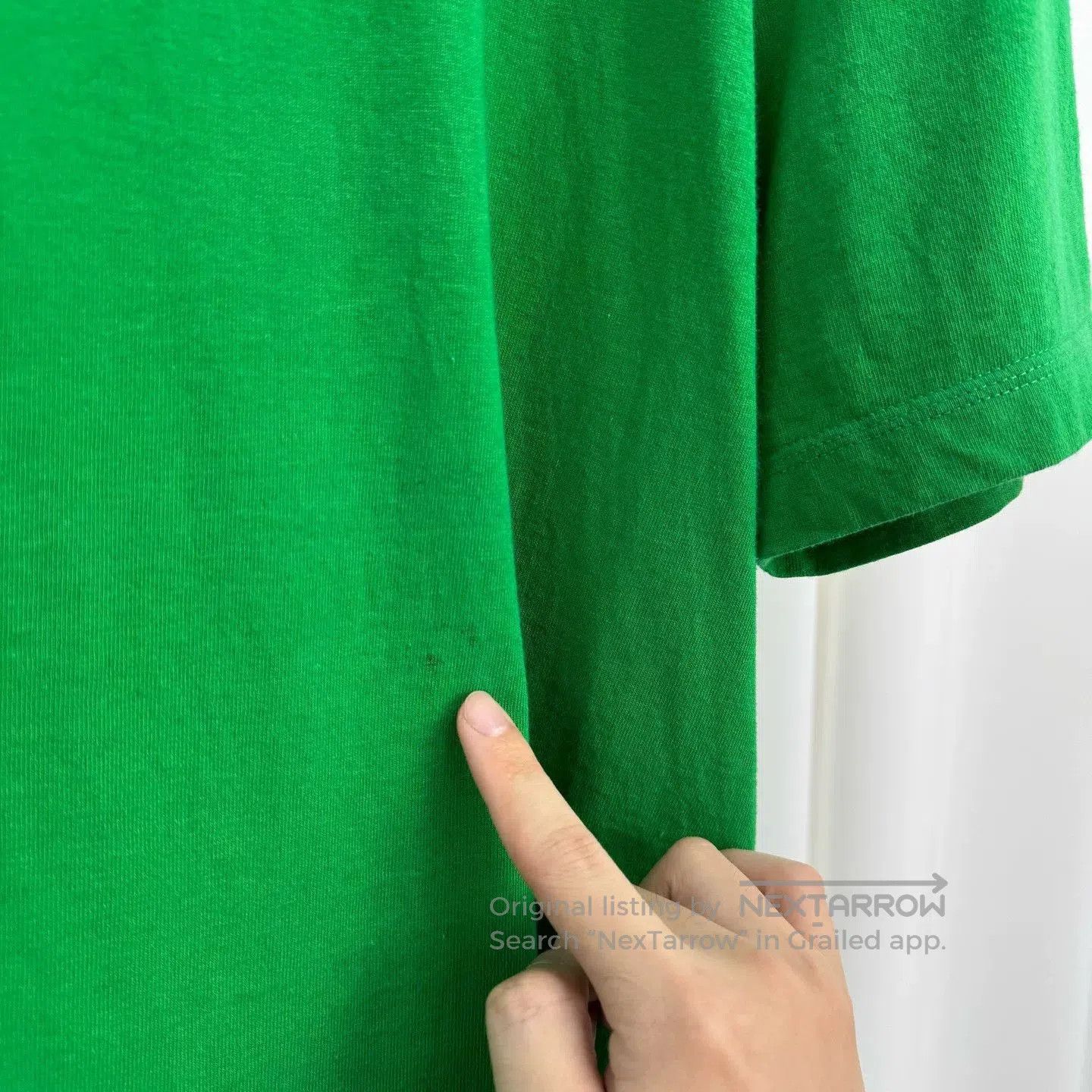 Bottega Veneta Bottega Veneta Embroidered Short Sleeve Green Tee. Size US S / EU 44-46 / 1 - 5 Thumbnail