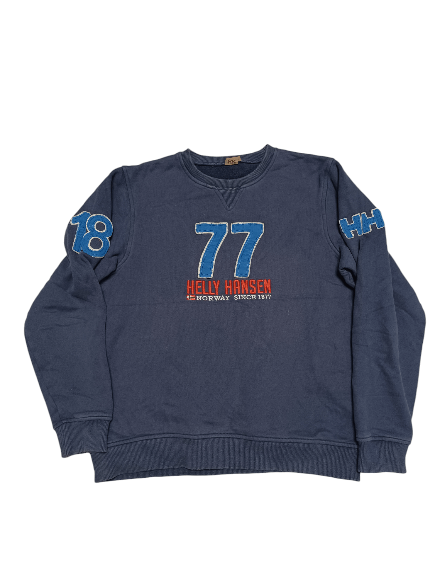 Helly Hansen HELLY HANSEN NORWAY VINTAGE EMBROIDERED LOGOS SWEATSHIRT Size US M / EU 48-50 / 2 - 1 Thumbnail