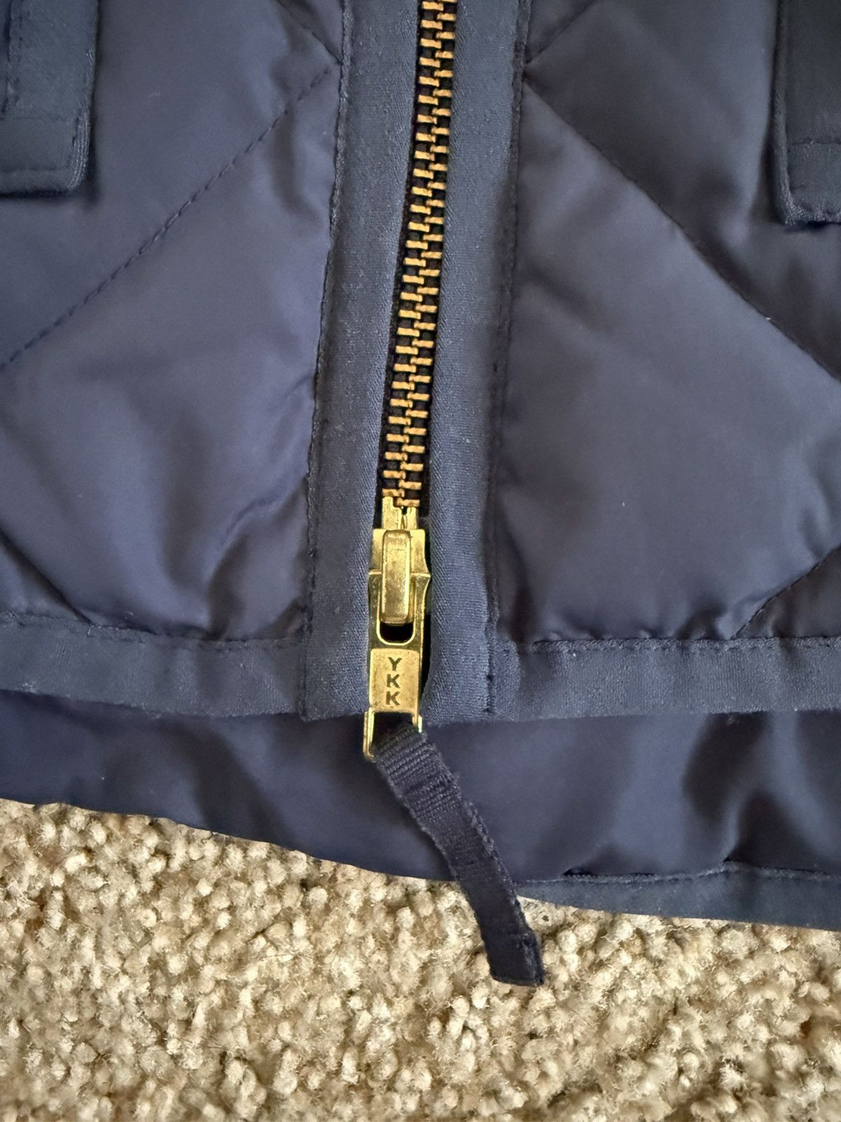 J.Crew Quilted Vest Size US XS / EU 42 / 0 - 2 Thumbnail