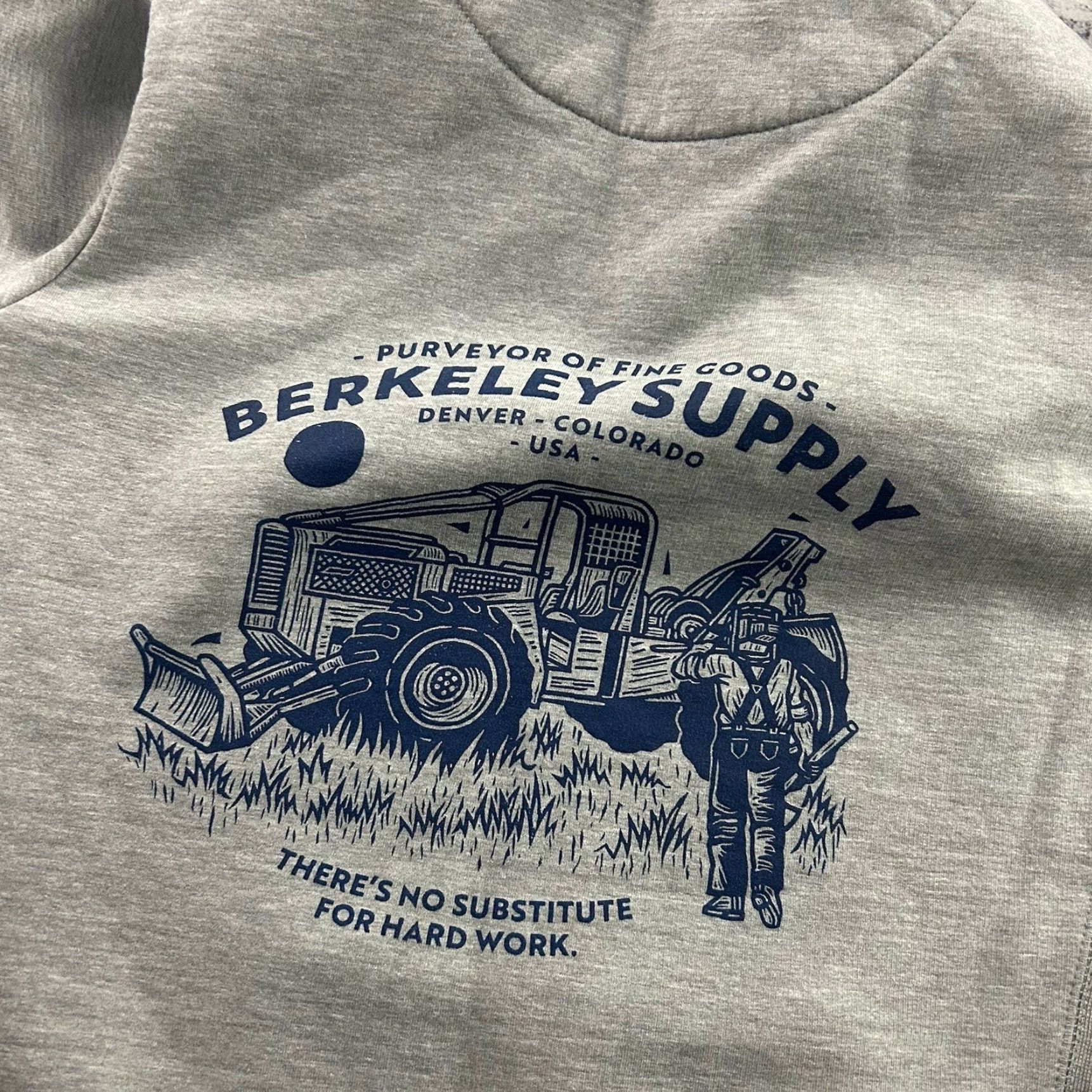 Vintage Berkeley Supply Hoodie Men L Gray Pullover Sweatshirt Size US L / EU 52-54 / 3 - 5 Thumbnail