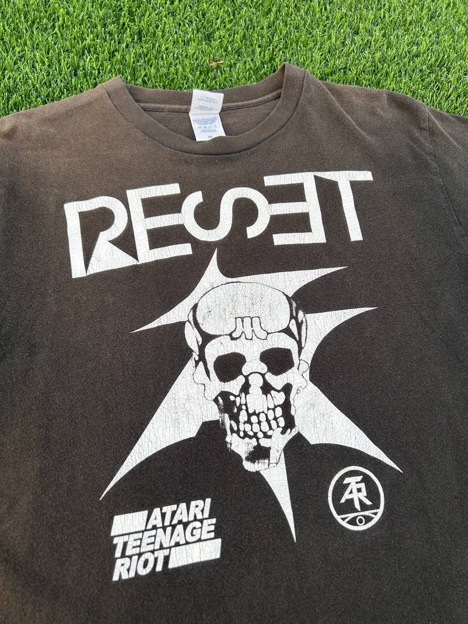 Band Tees Vintage Atari Teenage Riot “Reset” Album Sunfaded Tee Size US M / EU 48-50 / 2 - 2 Thumbnail
