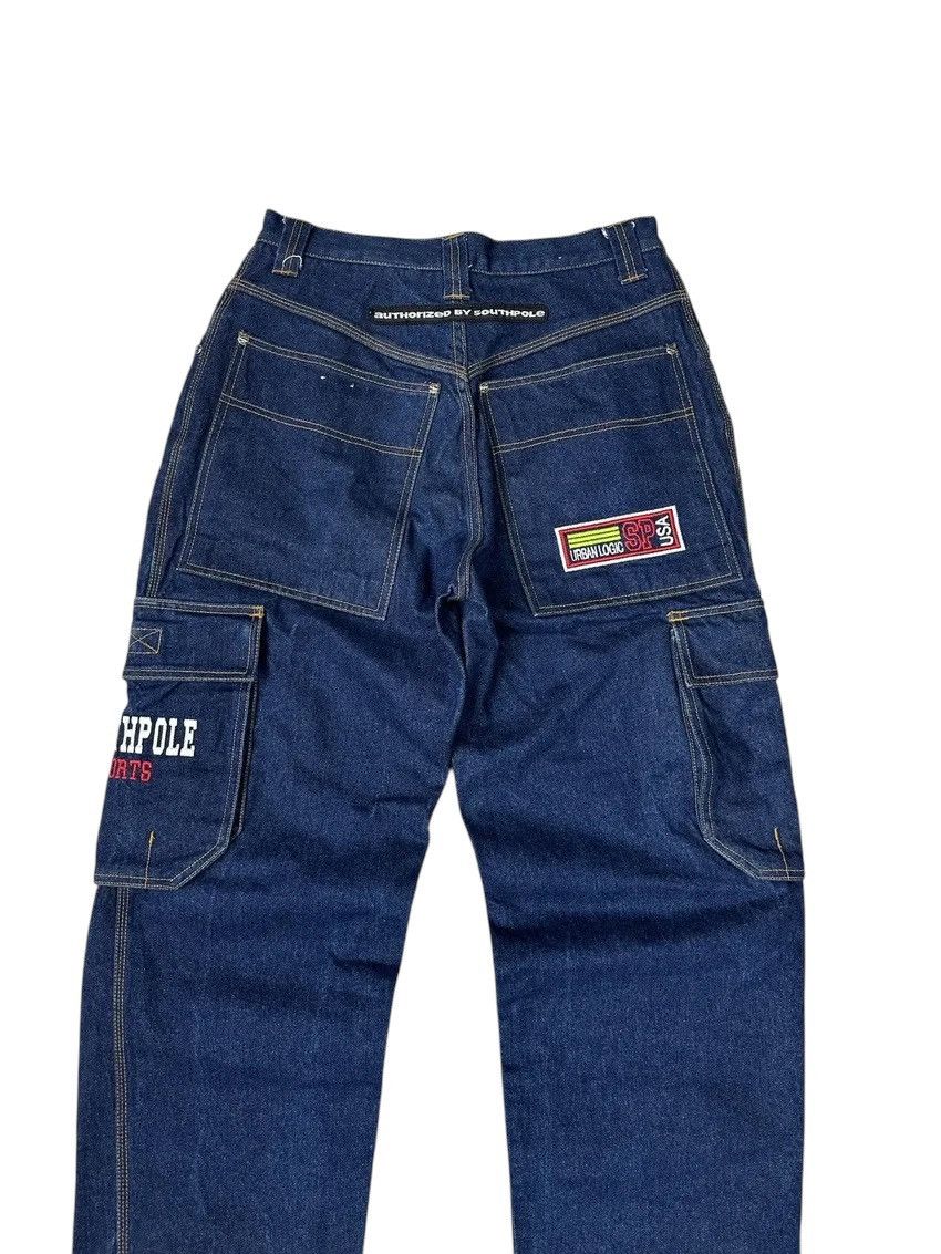 Rap Tees × Southpole × Vintage Vintage SouthPole Rap Baggy Y2K Jeans Size US 33 - 2 Thumbnail