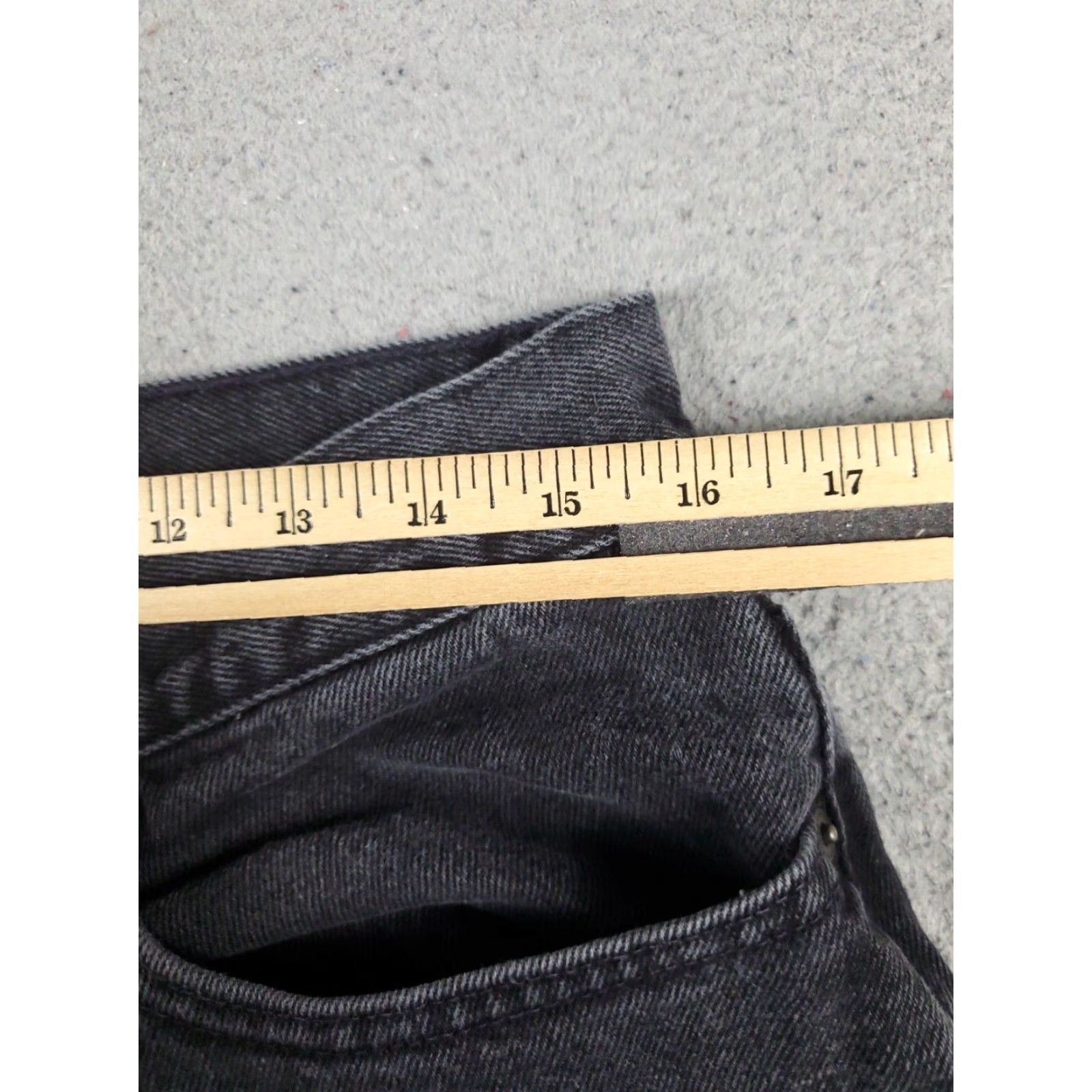 Tommy Hilfiger Tommy Hilfiger Jeans Mens 32x28 Gray Slim Straight Leg Denim Pants Size US 32 / EU 48 - 4 Thumbnail