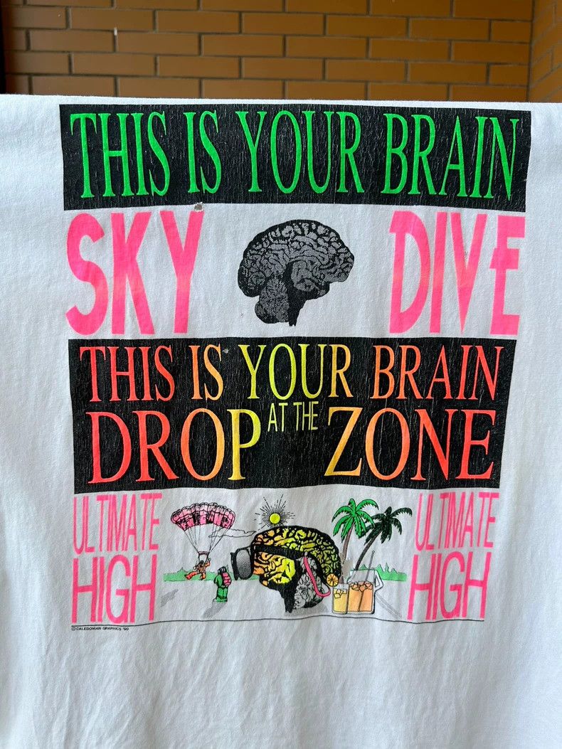 Vintage VintageTee 1990 Caledonian Graphics 2505-Nextarrow Size US L / EU 52-54 / 3 - 4 Thumbnail