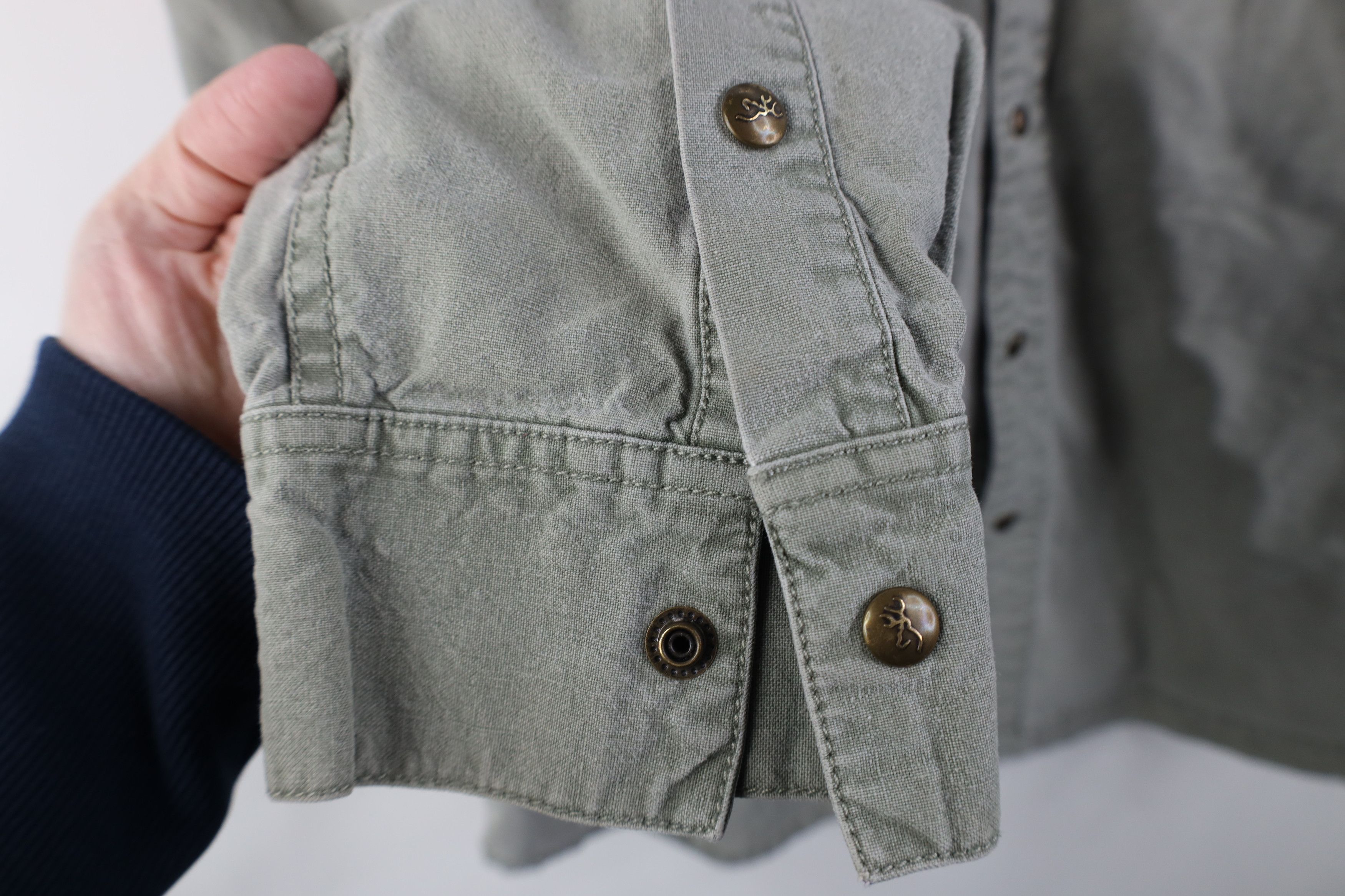 Vintage Vintage 90s Pheasants Forever Collared Button Shirt Green Size US XL / EU 56 / 4 - 10 Thumbnail