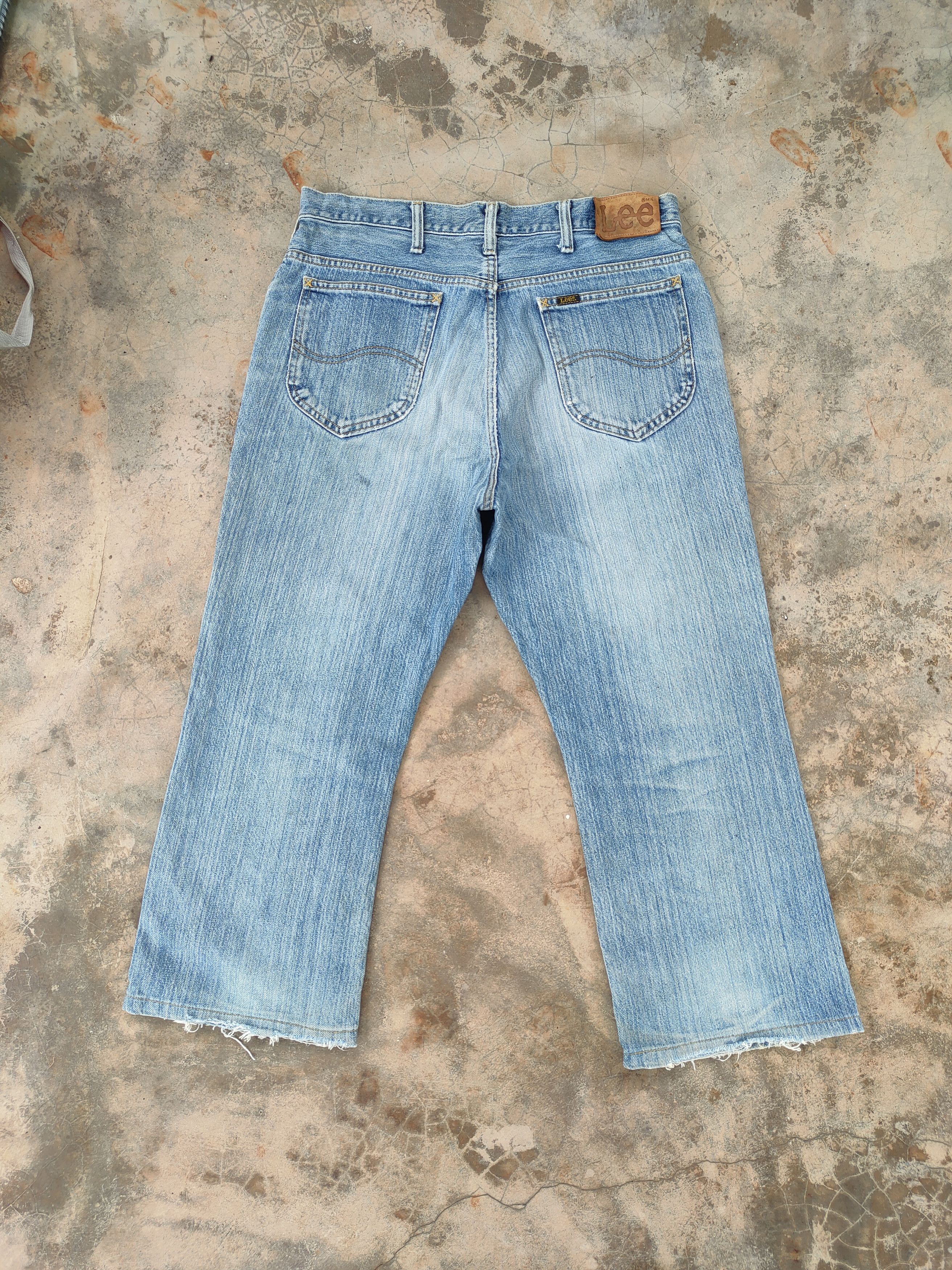 Edwin × Jean × Lee VINTAGE LEE EDWIN FADED RIPPED JEANS DENIM PANTS Size US 34 / EU 50 - 10 Thumbnail