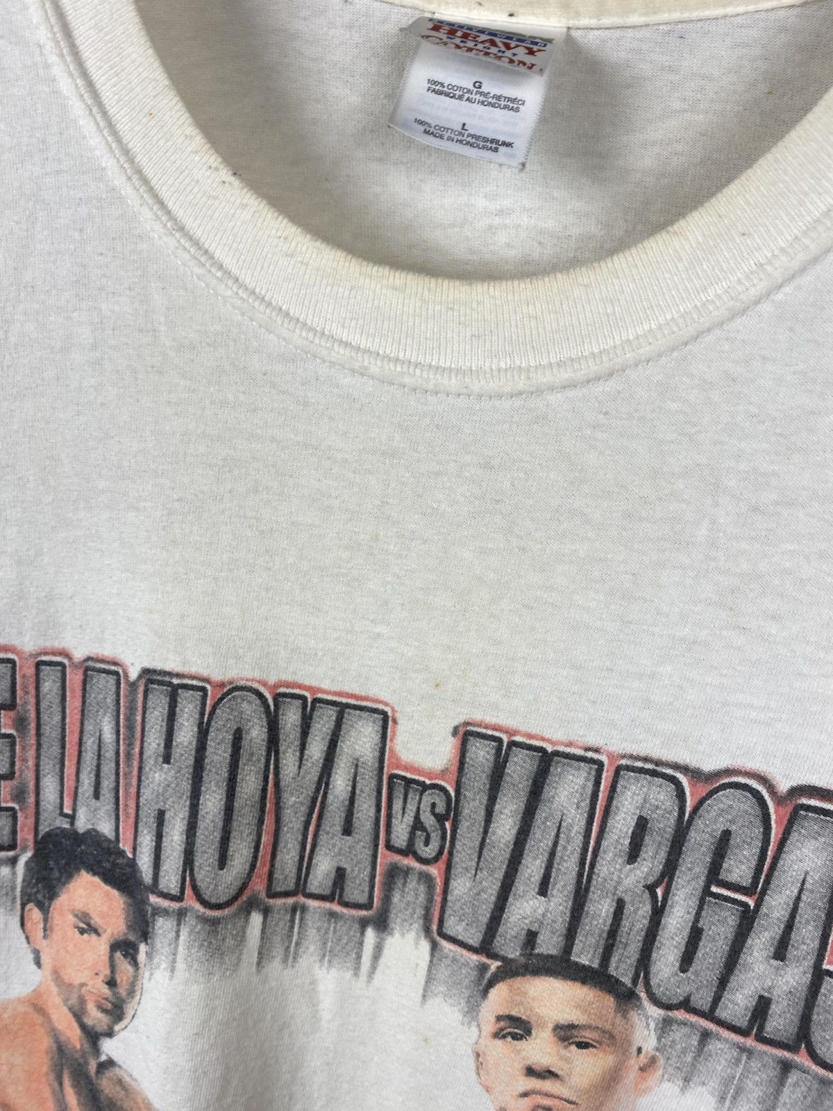 Vintage 🥊Vintage 2002 T-Shirt Bad Blood De La Hoya vs Vargas Tee🥊 Size US L / EU 52-54 / 3 - 9 Thumbnail