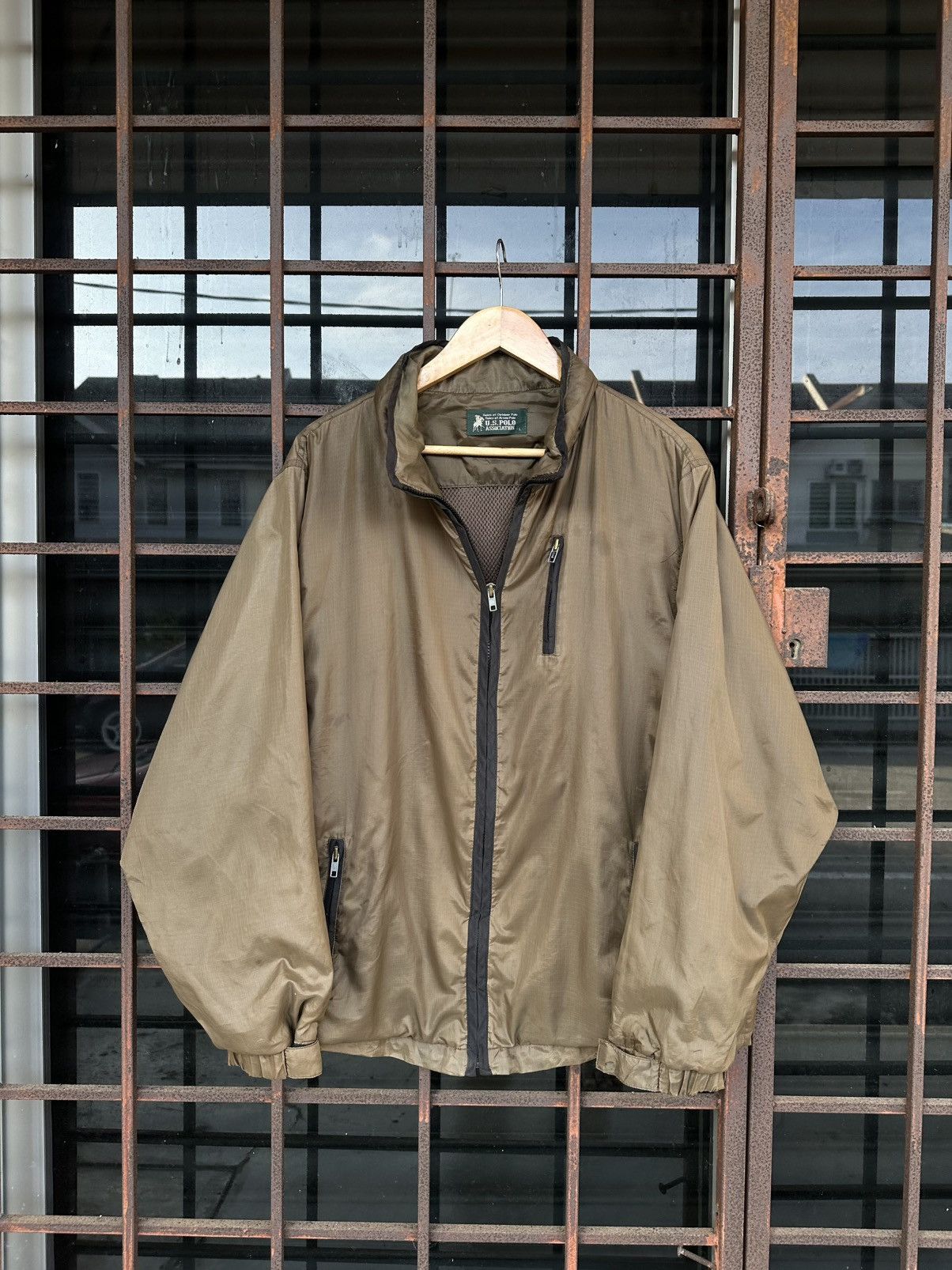 Vintage US Polo Association Light Bomber Jacket Size US L / EU 52-54 / 3 - 2 Thumbnail