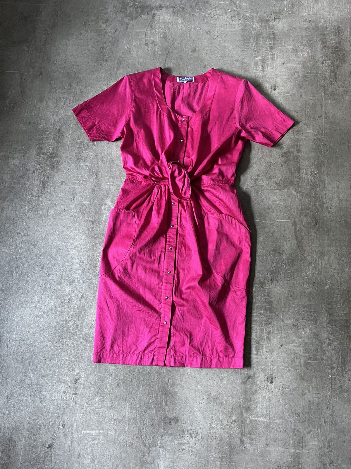 Thierry Mugler Thierry Mugler pink dress vintage 80s luxury Size L / US 10 / IT 46 - 1 Thumbnail