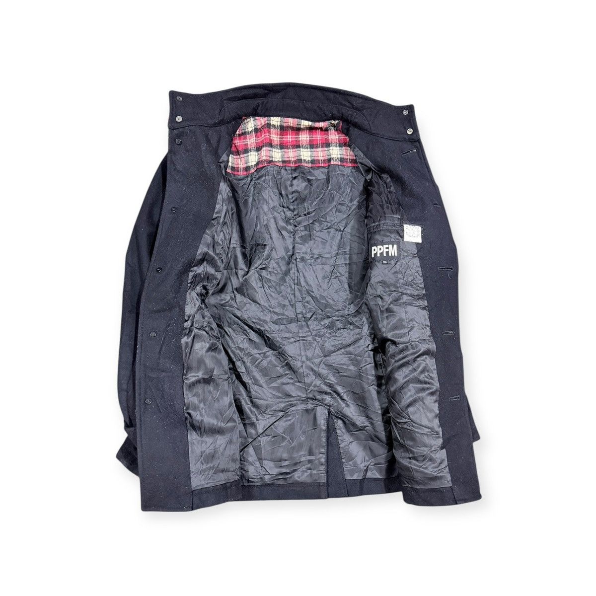 PPFM Vtg🔥PPFM Wool Blend Buttoned Parka Jacket Size US XL / EU 56 / 4 - 3 Thumbnail