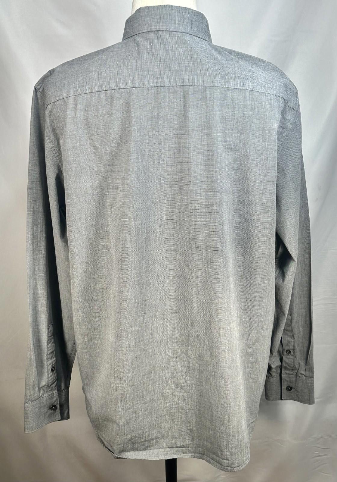 Other Calvin Klein 100% Cotton Oxford Button Up Shirt Gray Men's L Size US L / EU 52-54 / 3 - 2 Thumbnail