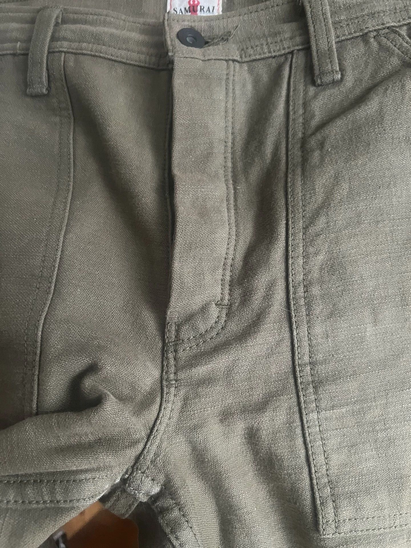 Samurai Jeans Samurai Silver Thread Selvedge Work Pants Size US 32 / EU 48 - 5 Thumbnail