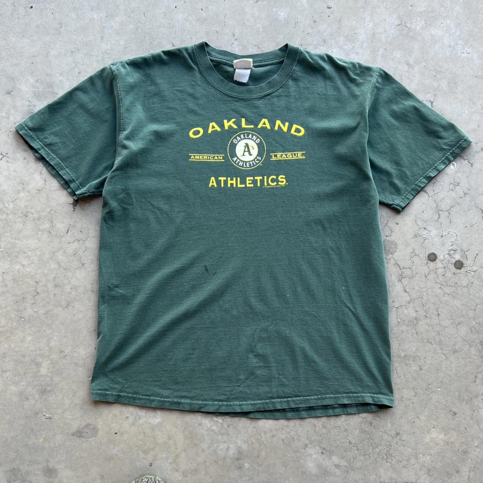 Lee 2006 Oakland Athletics Y2K Rare Size US XL / EU 56 / 4 - 1 Thumbnail