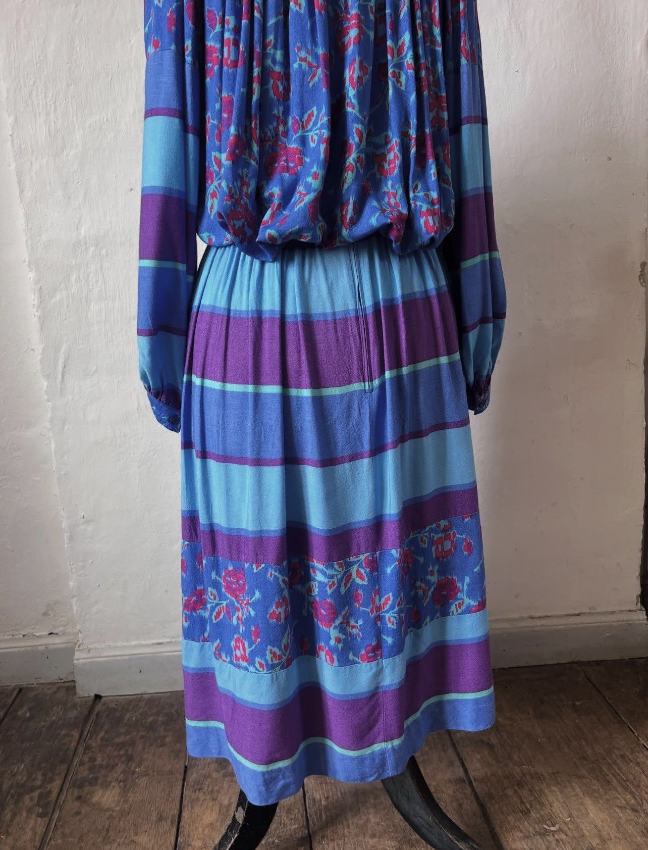 Other Vintage 1970s Anastasia set blouse skirt Francois Viannay Size M / US 6-8 / IT 42-44 - 9 Thumbnail