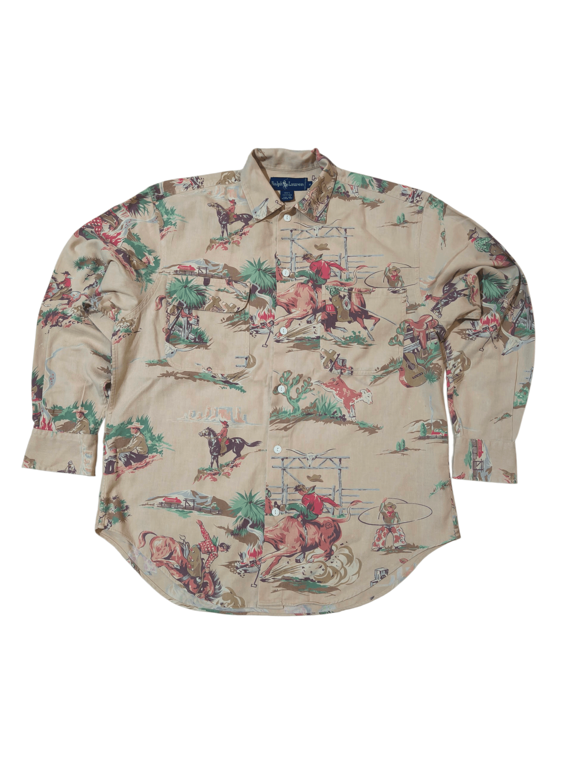 Polo Ralph Lauren Ralph Lauren Western Cowboy Shirt Size US S / EU 44-46 / 1 - 1 Thumbnail