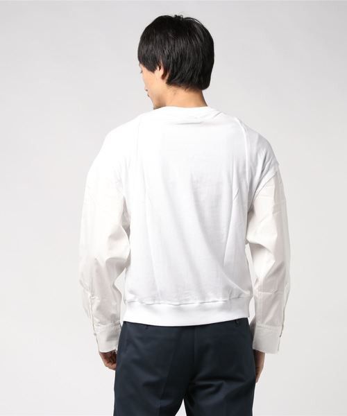 トップス BED J.W. FORD asymmetry draping cut sew BED J.W. FORD asymmetry draping cut sew