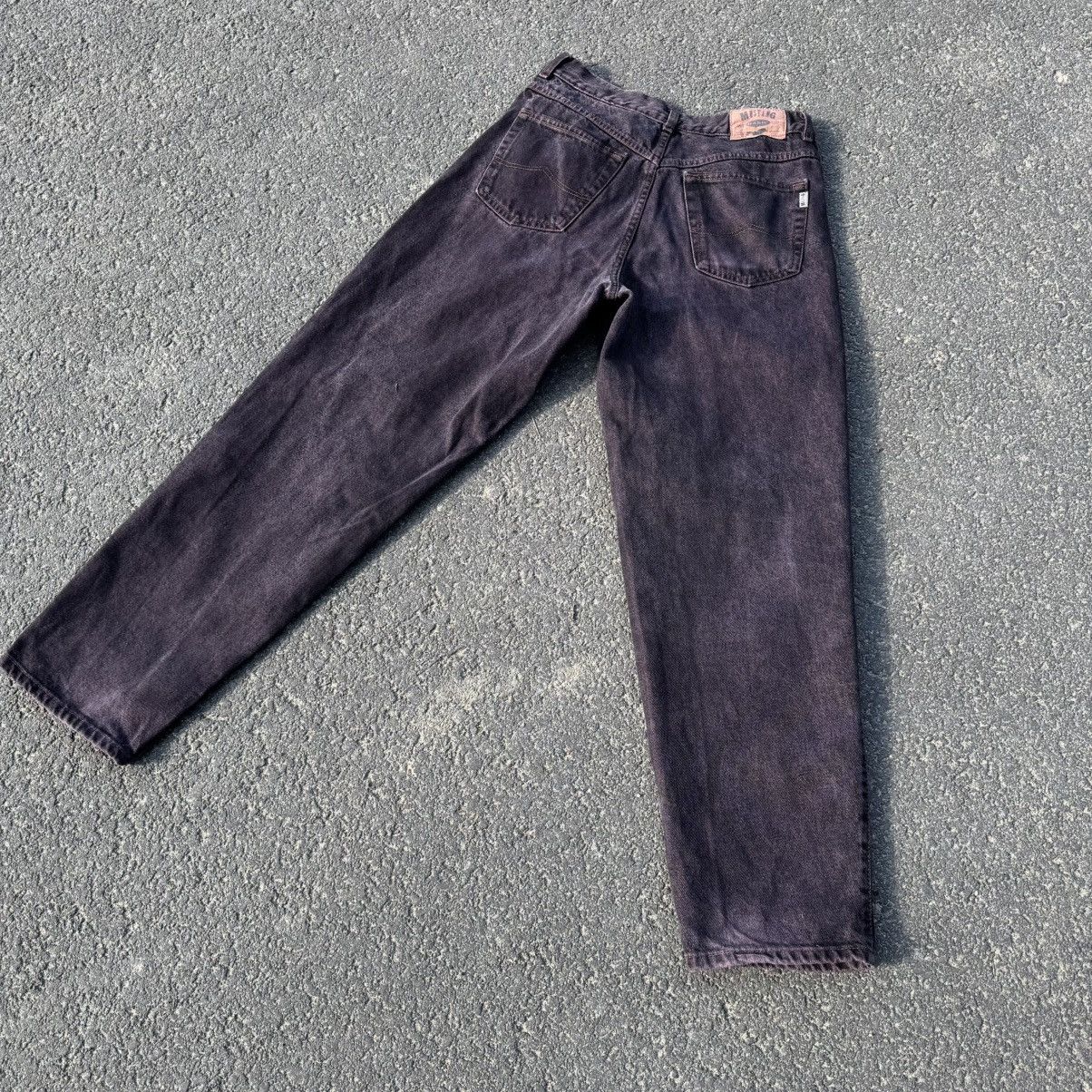 Mustang Mustang Purple Wash Denim Jeans 33x32 Japanese Levis Haze Size US 33 - 10 Thumbnail
