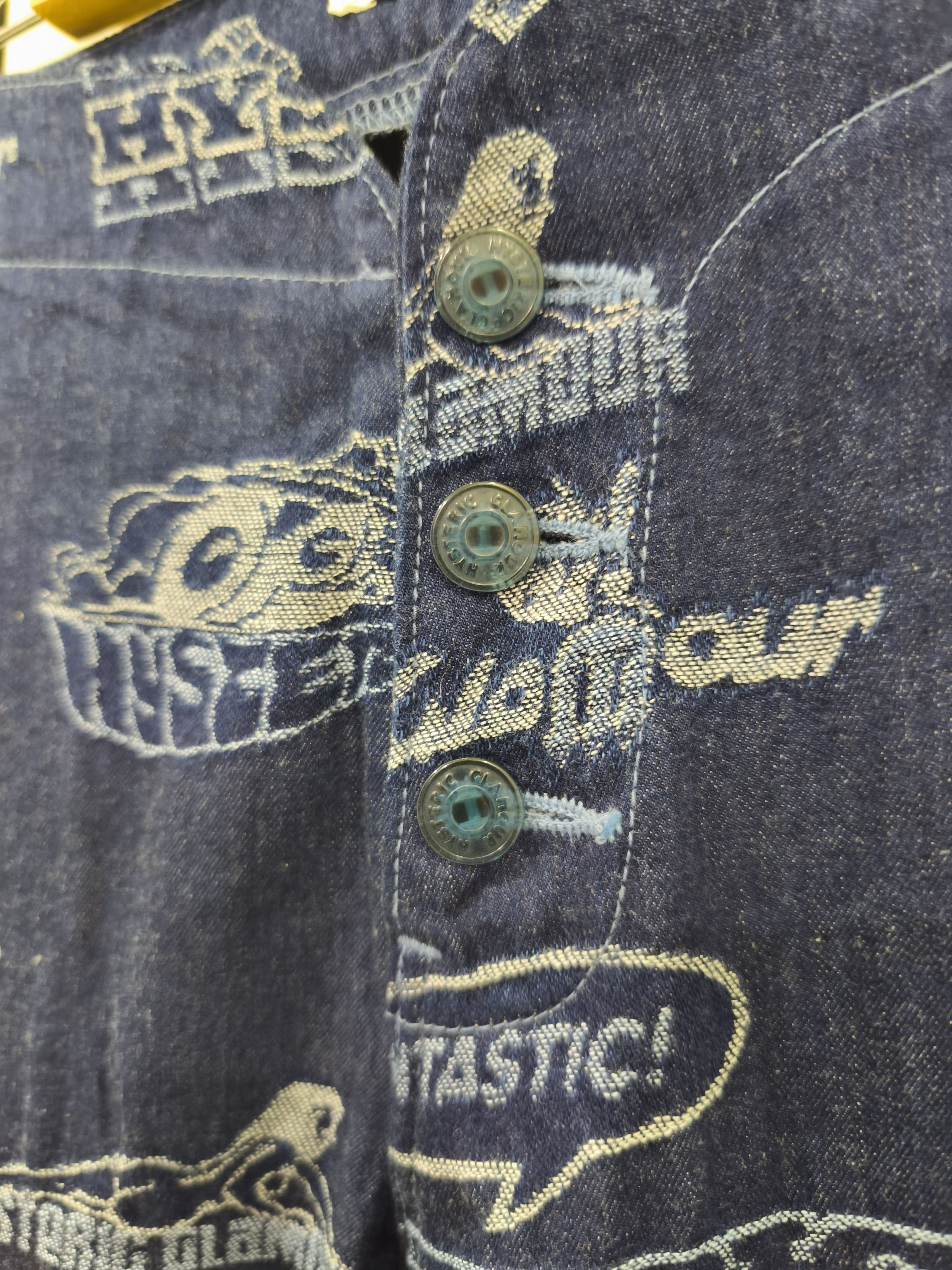 Hysteric Glamour × Japanese Brand × Vintage Hysteric Glamour Jeans Size 30" / US 8 / IT 44 - 4 Thumbnail