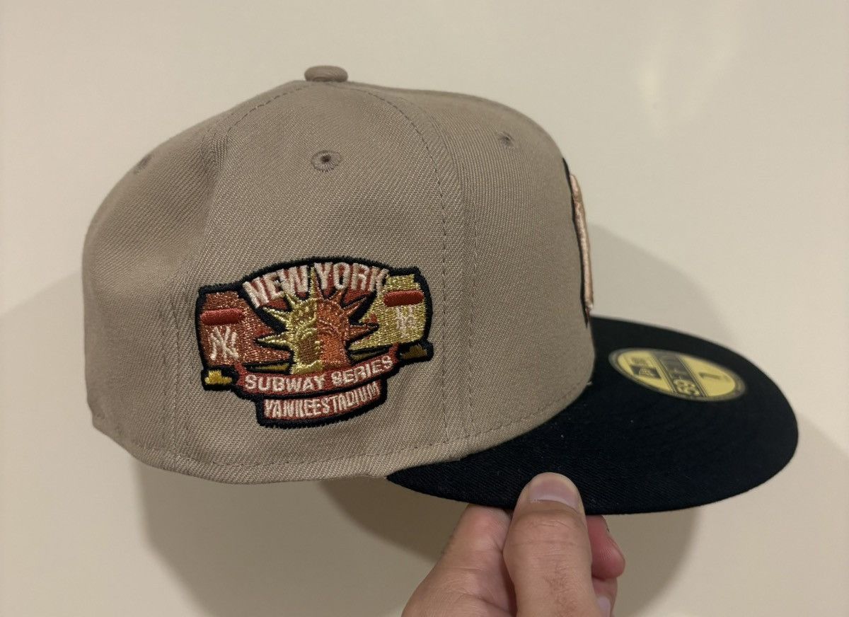 New Era New York Yankees New Era Subway Series Camel 59FIFTY Fitted Size ONE SIZE - 2 Thumbnail