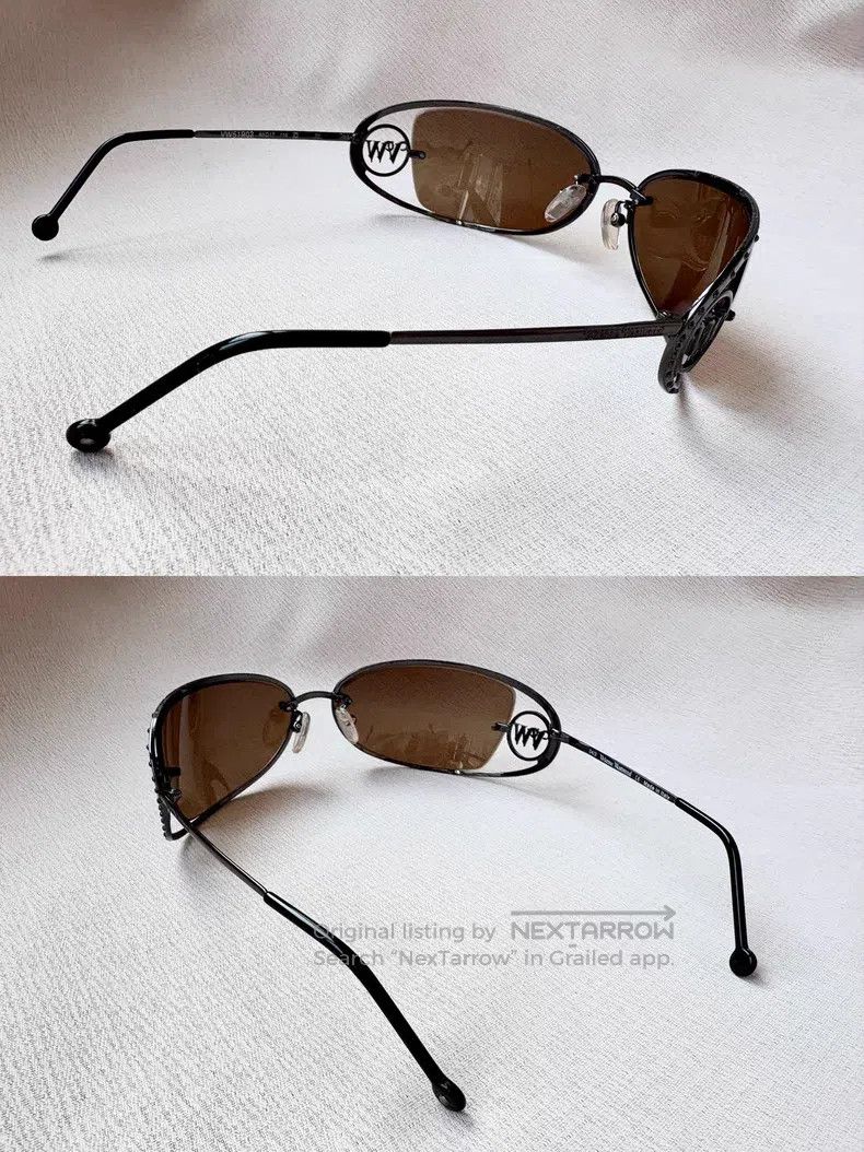 Vivienne Westwood Vivienne Westwood Vintage VW brown tinted sunglasses Size ONE SIZE - 4 Thumbnail