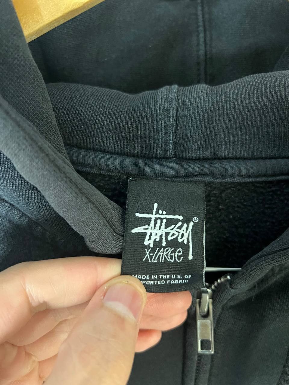 Stussy VINTAGE STUSSY ZIP HOODIE JACKET RETRO Y2K SK8 90s Size US XL / EU 56 / 4 - 8 Thumbnail