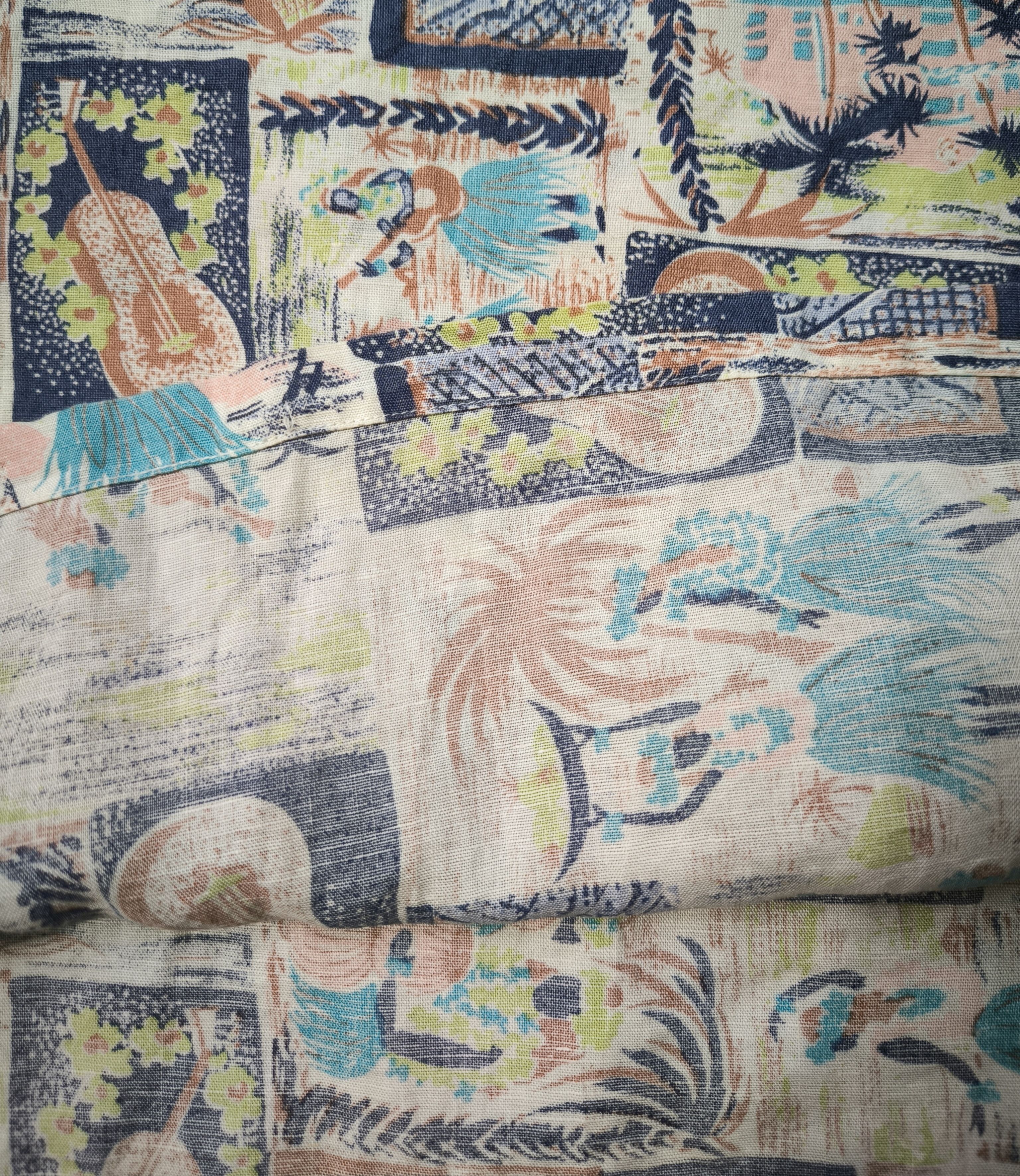 Sun Surf × Toyo Enterprises SUN SURF linen pullover hawaiian shirt Size US L / EU 52-54 / 3 - 6 Thumbnail