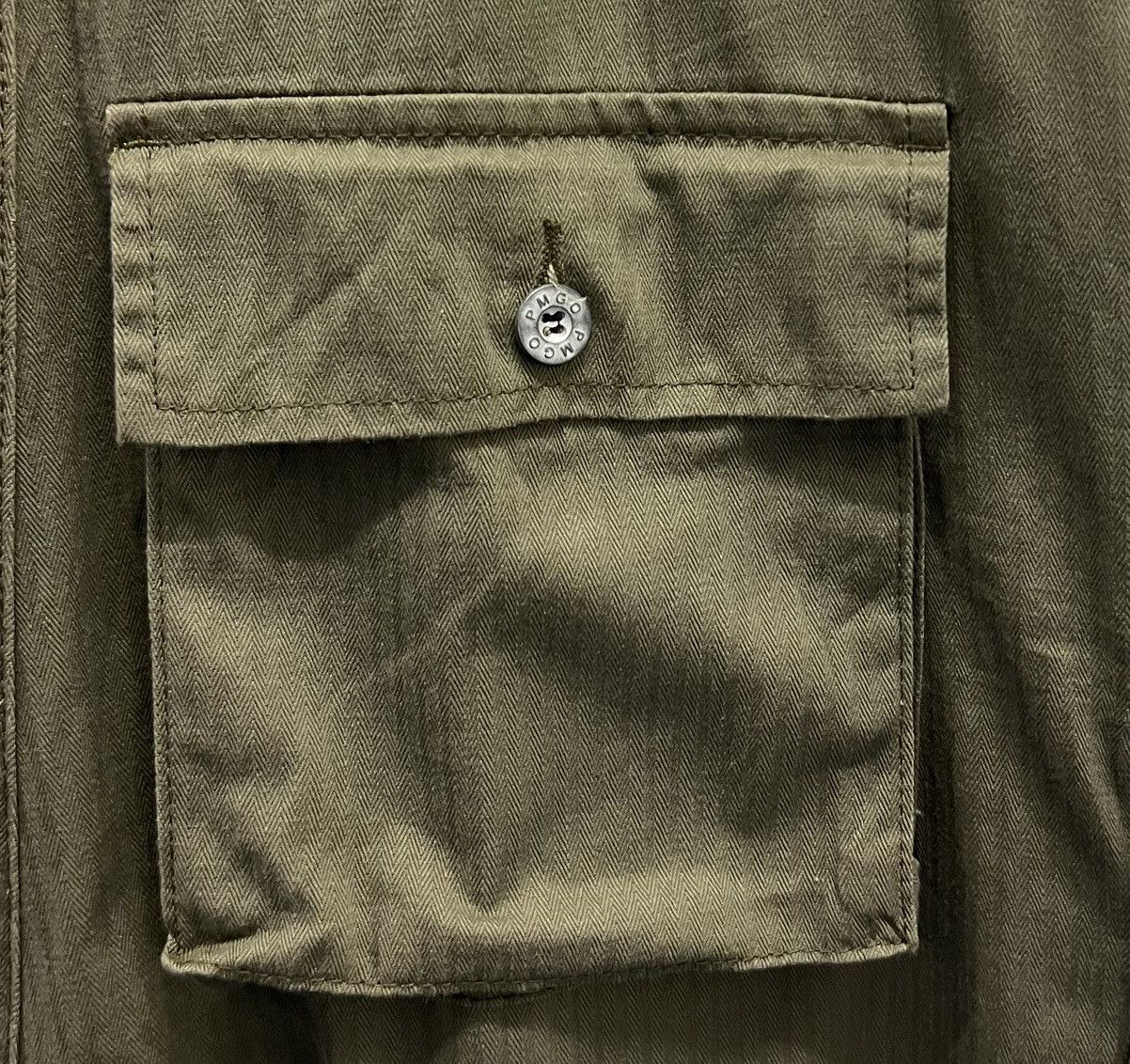 Japanese Brand × Vintage Vintage Y2K Style PMGO Tactical Utility Overalls Olive Green Size US 44 / EU 60 - 13 Thumbnail