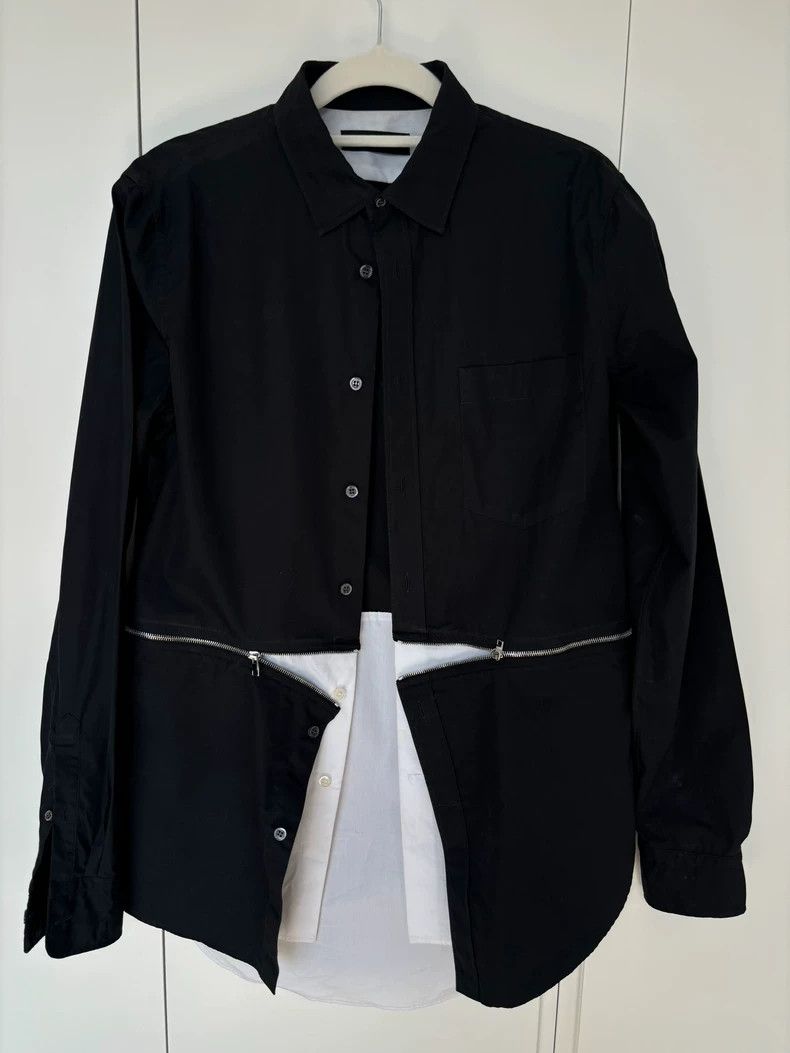 Alexander McQueen Alexander McQueen Black and White Shirt- DMC Size US M / EU 48-50 / 2 - 1 Thumbnail