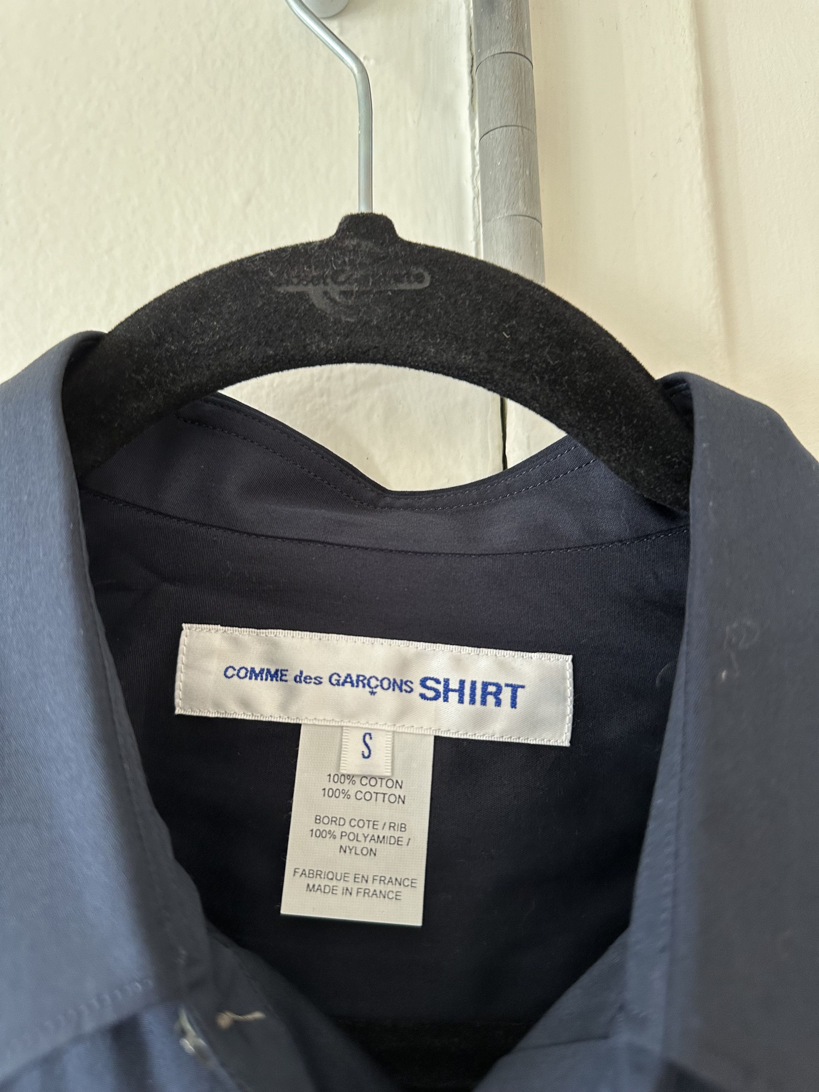 Comme des Garcons Comme des Garcons SHIRT Bomber Button Up Shirt Size US M / EU 48-50 / 2 - 2 Thumbnail