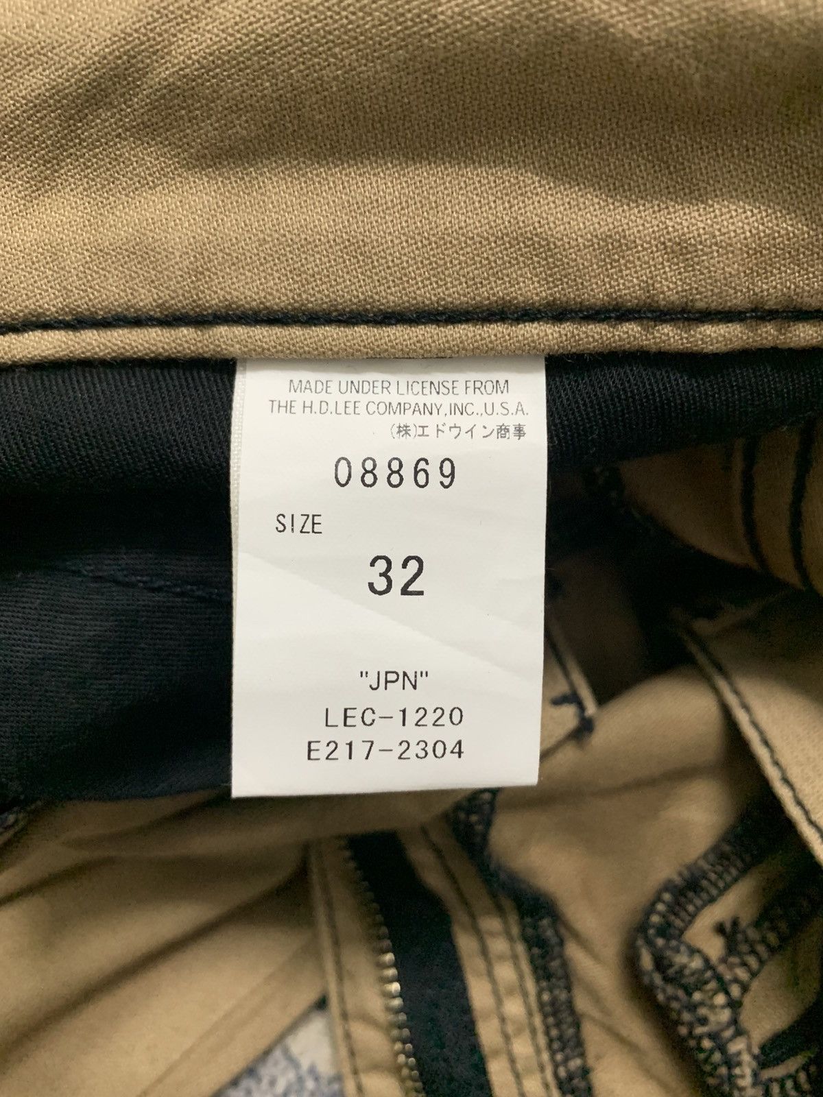 If Six Was Nine Japanese Lee Multipocket Cargo pant ifsixwasnine style Size US 33 - 12 Thumbnail